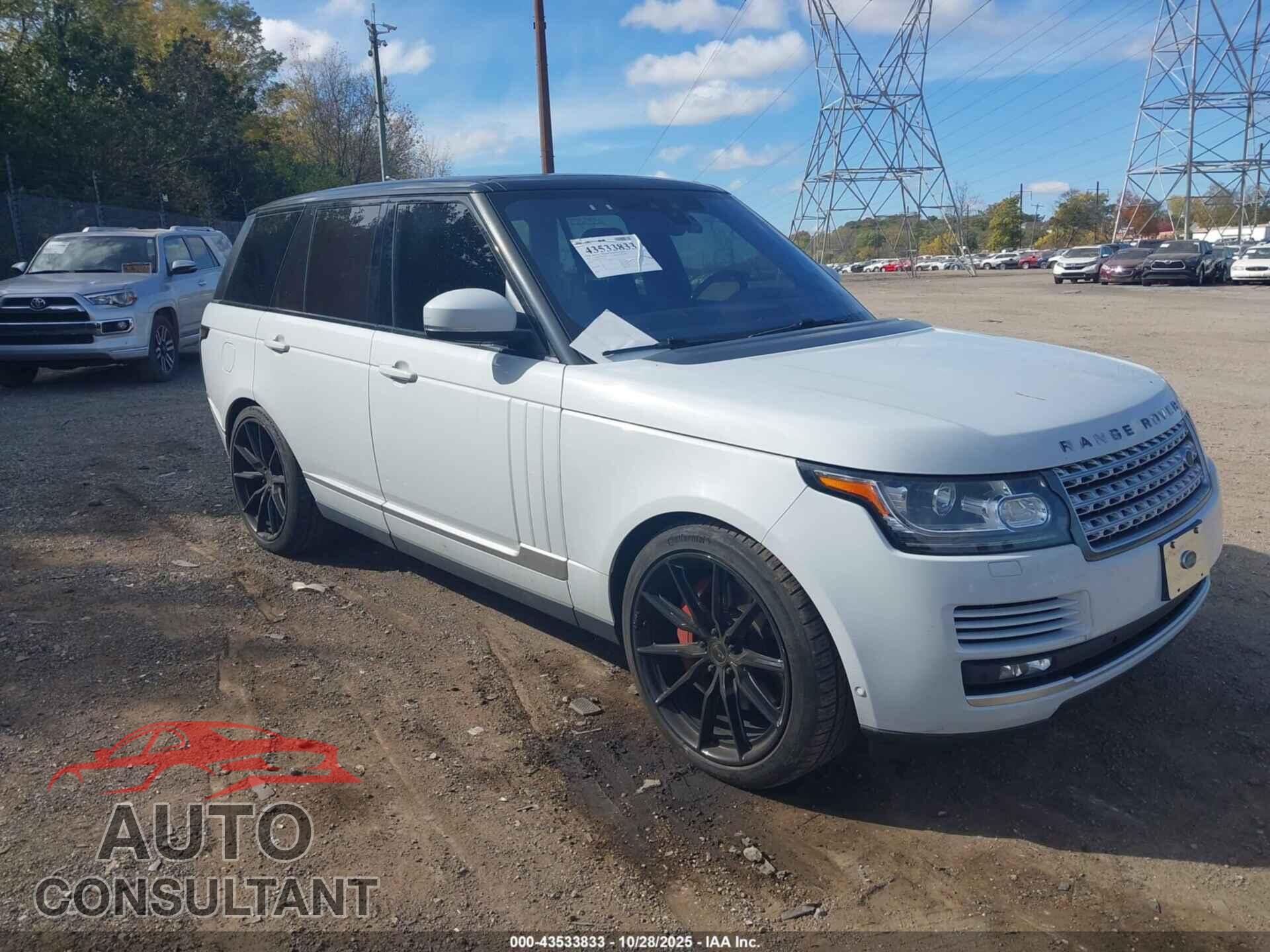 LAND ROVER RANGE ROVER 2017 - SALGS2FE5HA327841