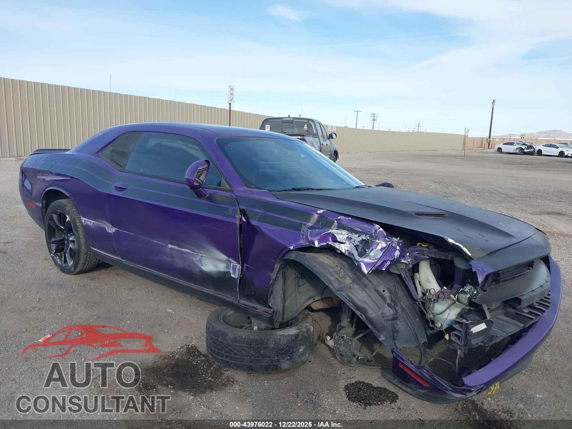 DODGE CHALLENGER 2018 - 2C3CDZAG4JH333451