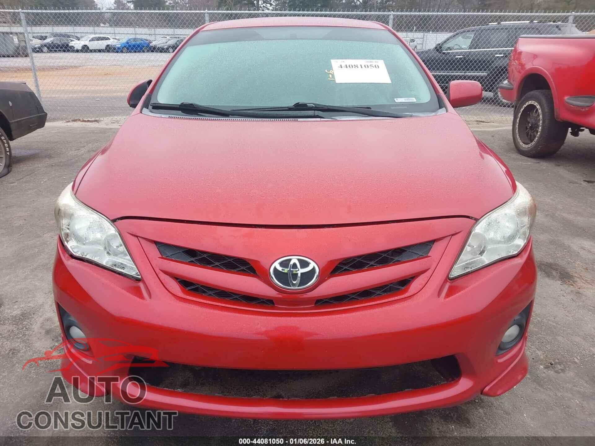 TOYOTA COROLLA 2013 - 5YFBU4EEXDP126533