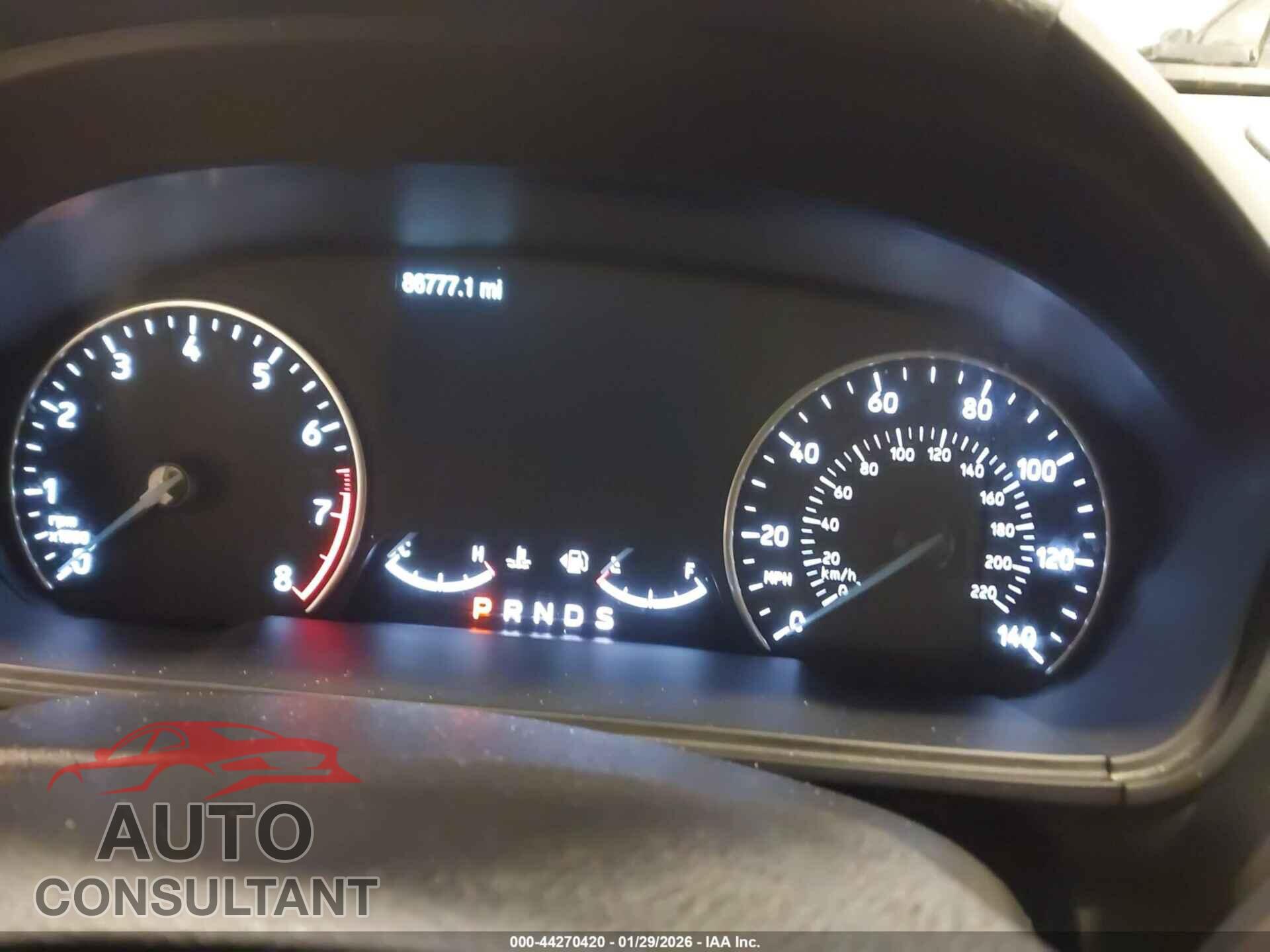 FORD EDGE 2011 - 2FMDK3GC1BBB43520