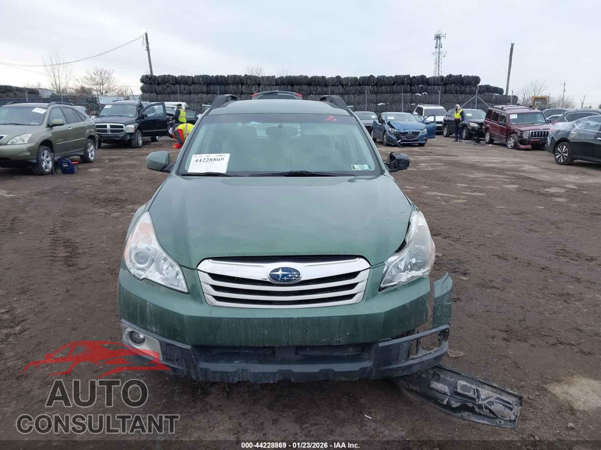SUBARU OUTBACK 2012 - 4S4BRCAC5C3203036