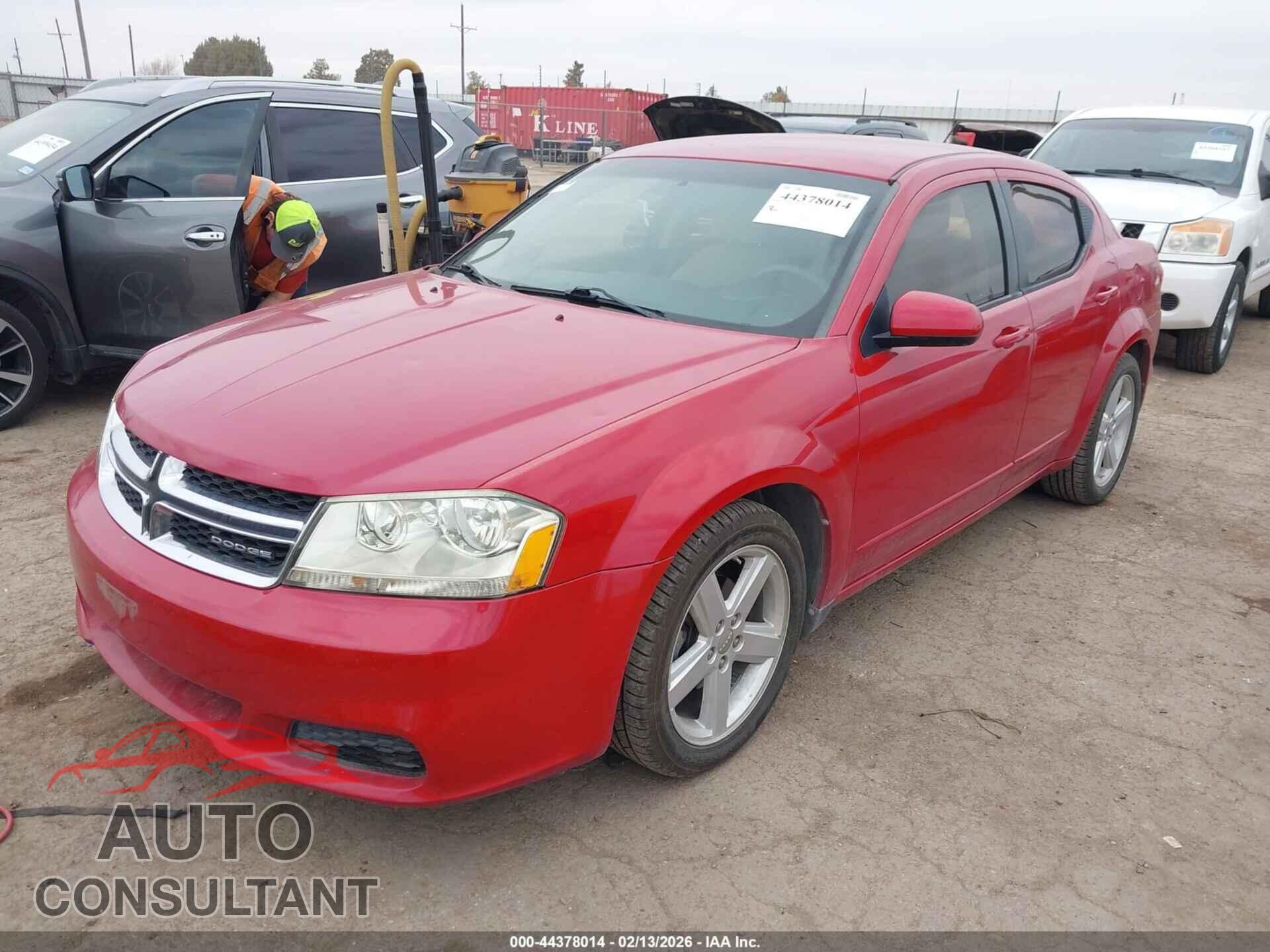 DODGE AVENGER 2011 - 1B3BD1FB2BN557172