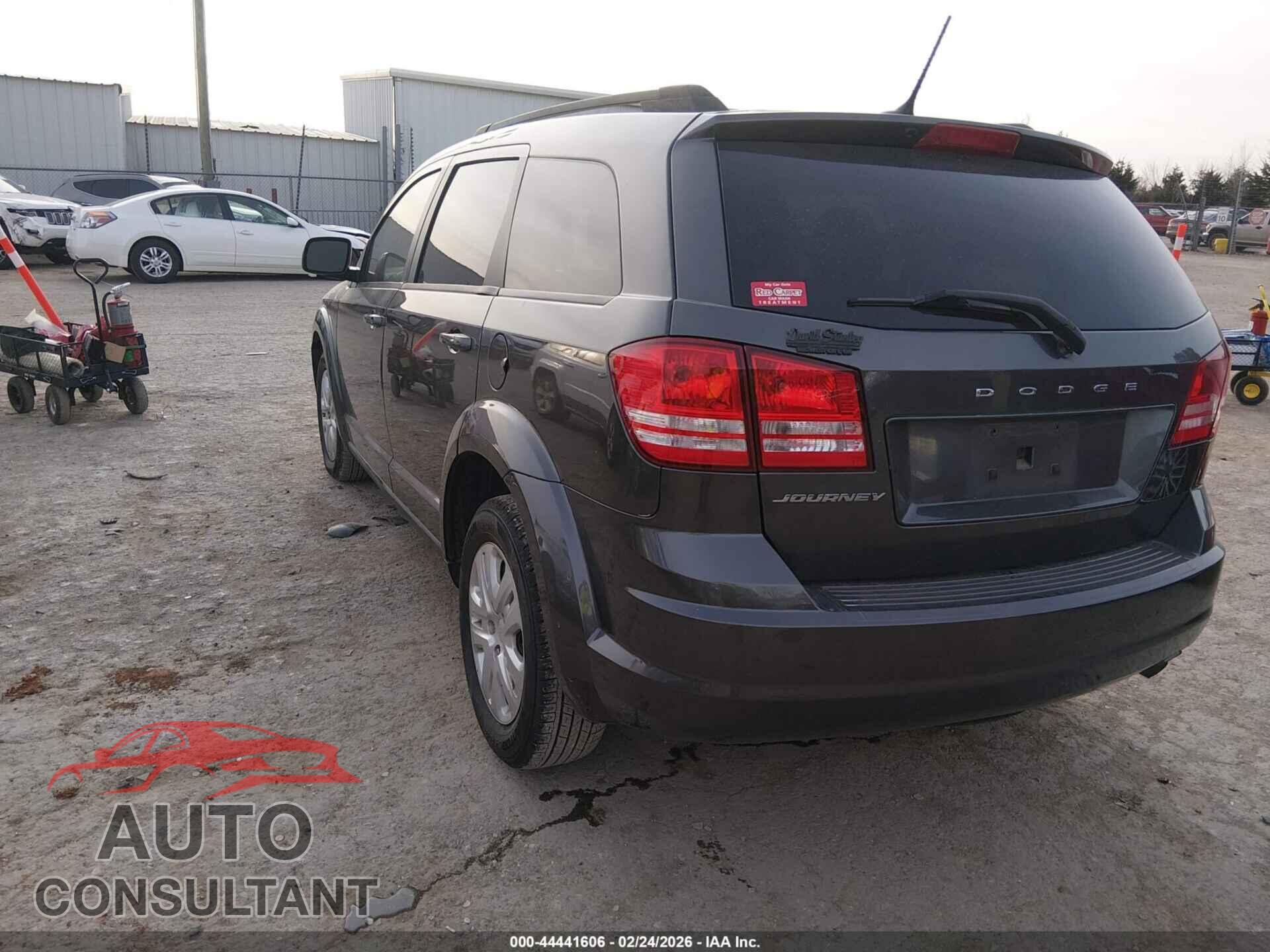 DODGE JOURNEY 2017 - 3C4PDCAB8HT568628