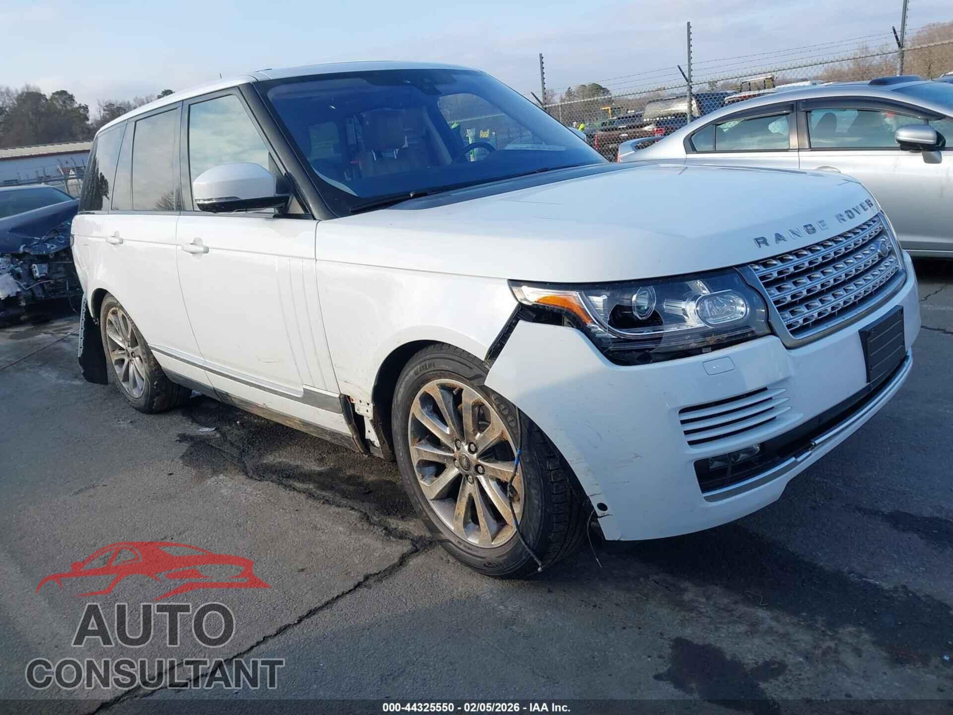 LAND ROVER RANGE ROVER 2017 - SALGS2FK0HA329535