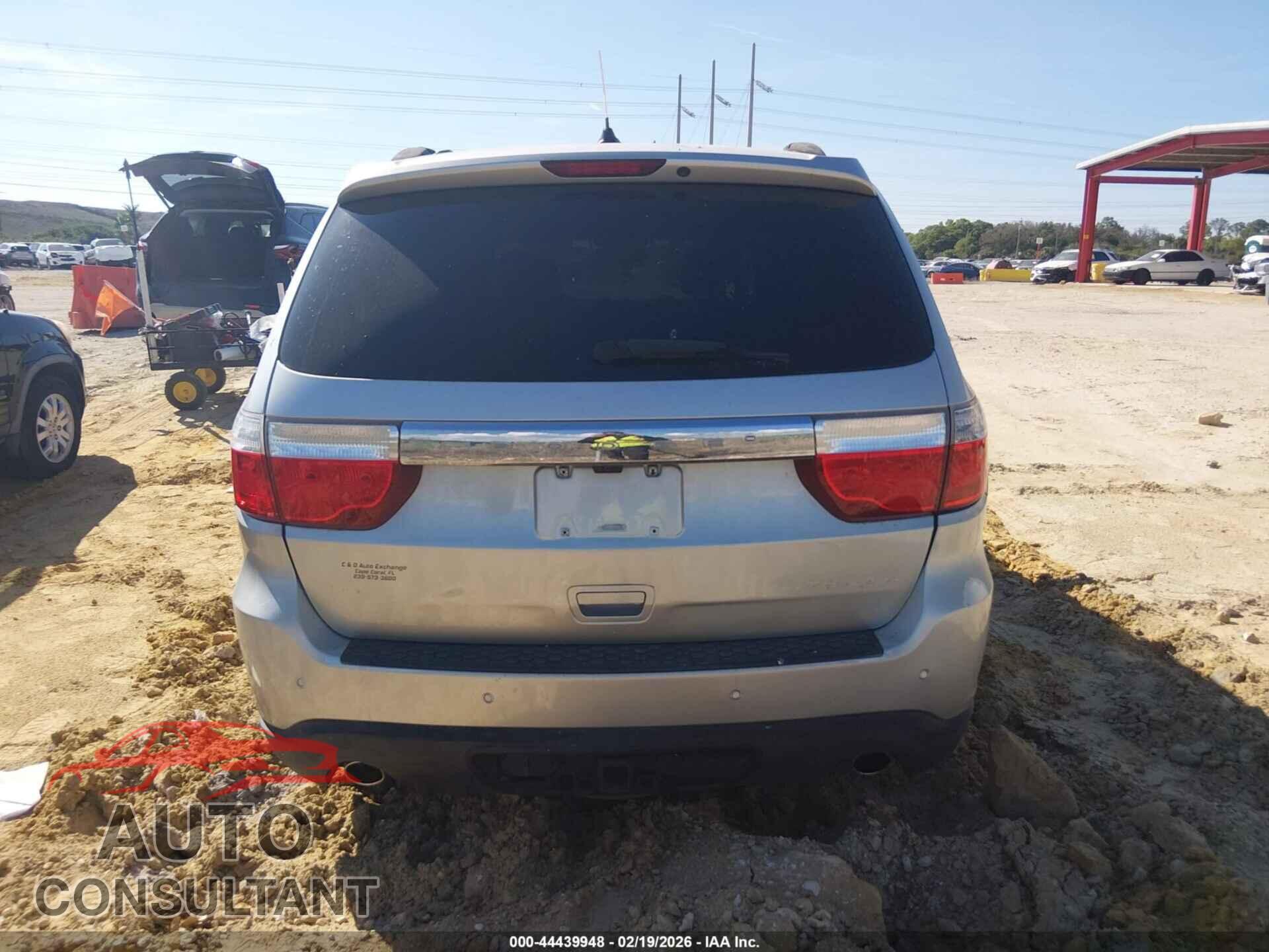 DODGE DURANGO 2011 - 1D4SD5GTXBC682013