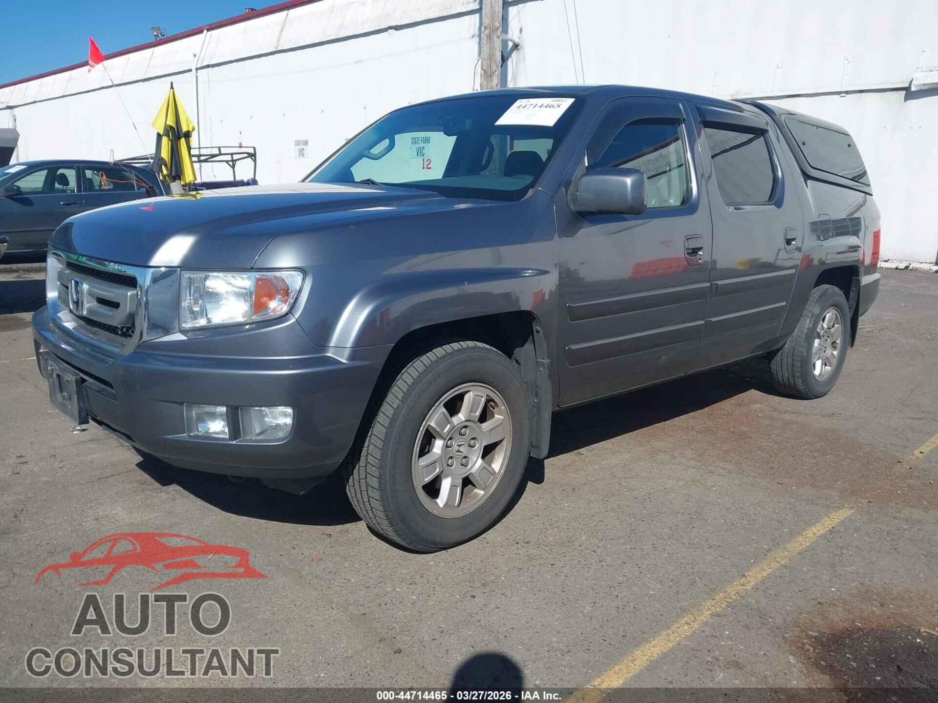 HONDA RIDGELINE 2011 - 5FPYK1F50BB501309