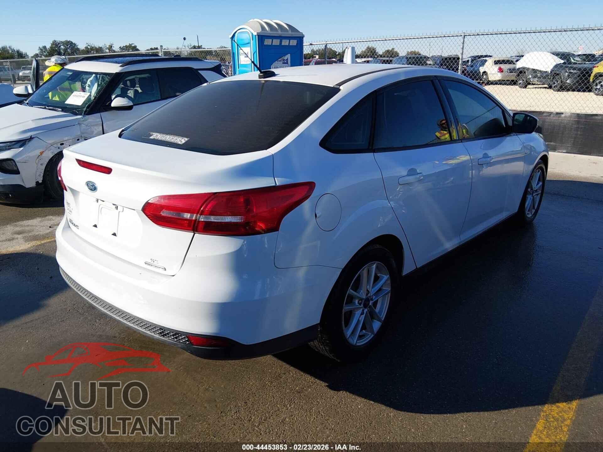 FORD FOCUS 2016 - 1FADP3F29GL338020