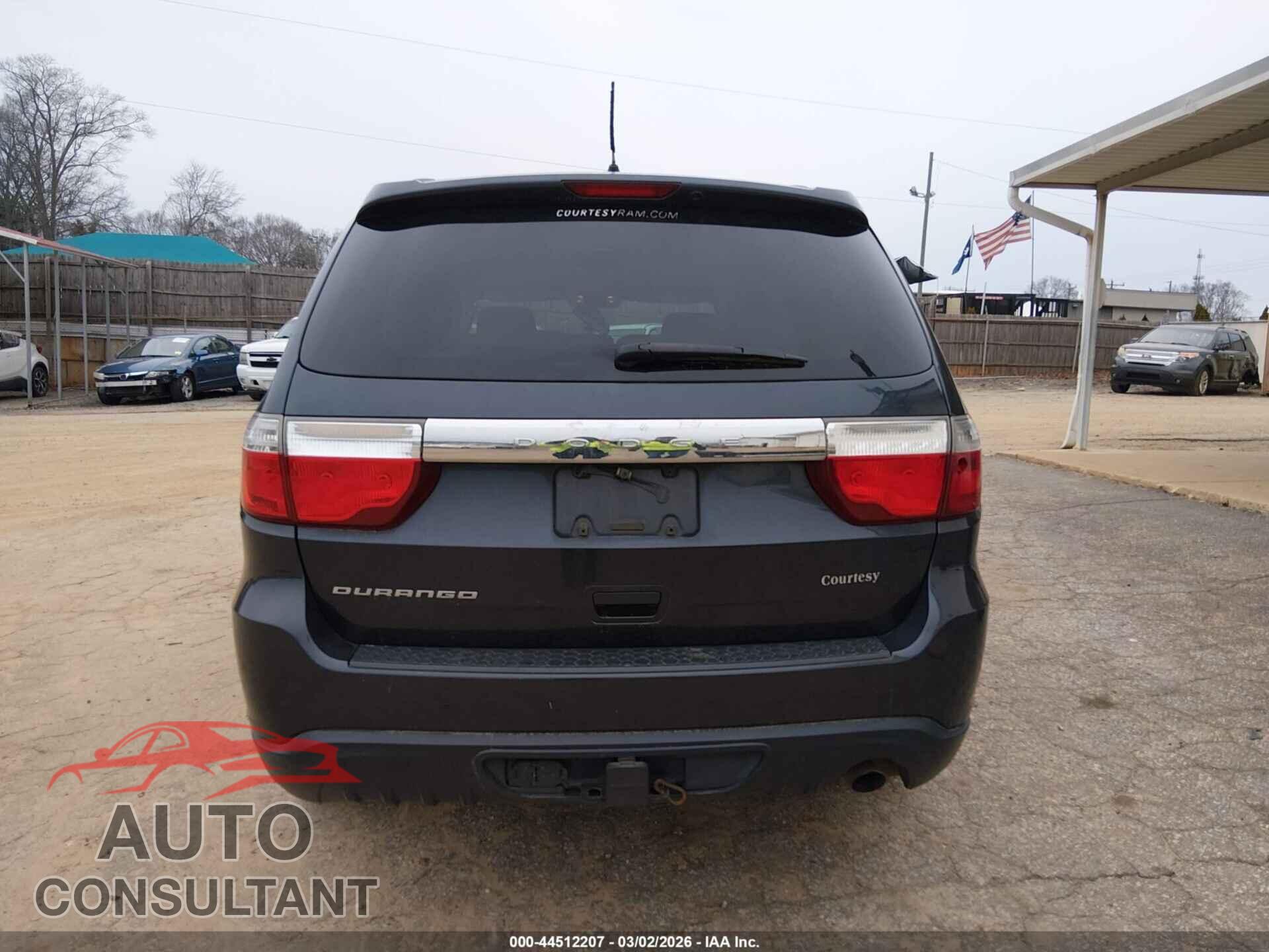 DODGE DURANGO 2013 - 1C4RDHAG9DC694567