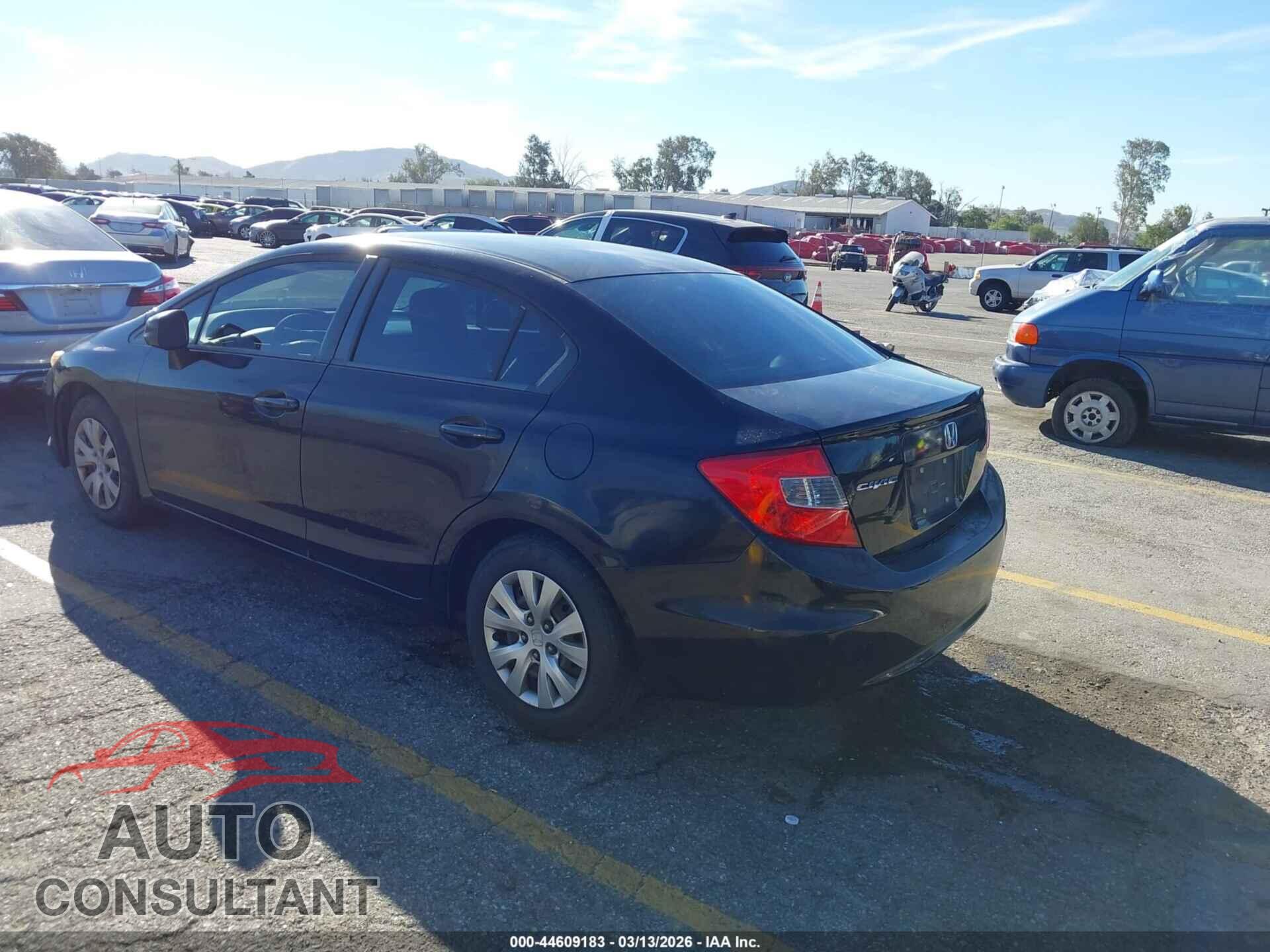 HONDA CIVIC 2012 - 2HGFB2F54CH334410