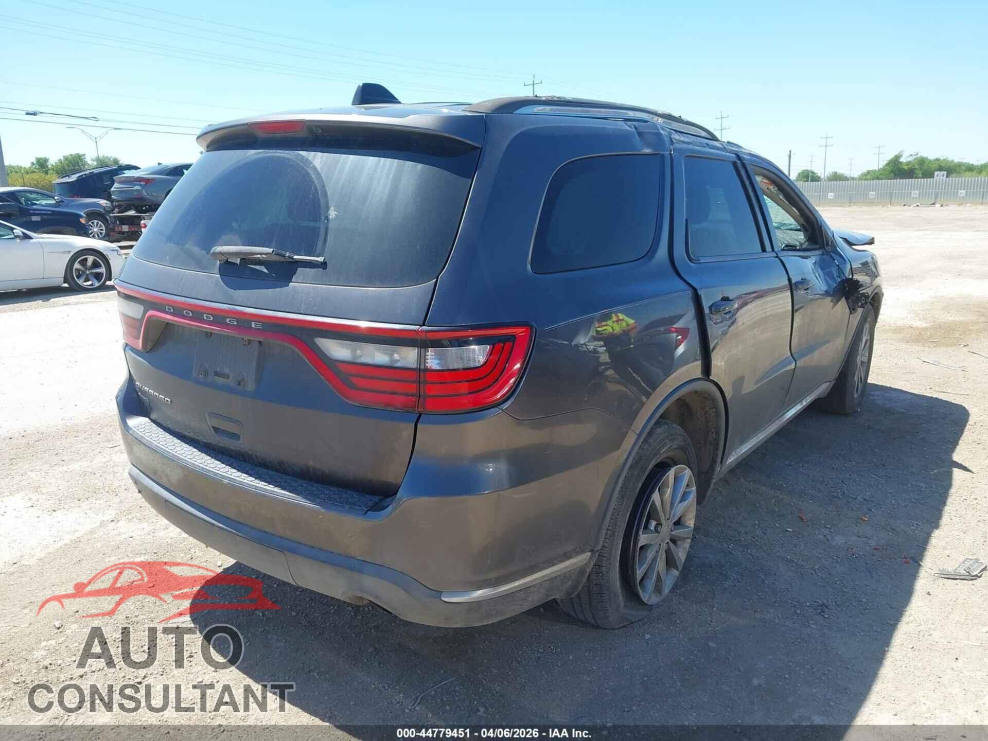 DODGE DURANGO 2017 - 1C4RDJAG5HC871841