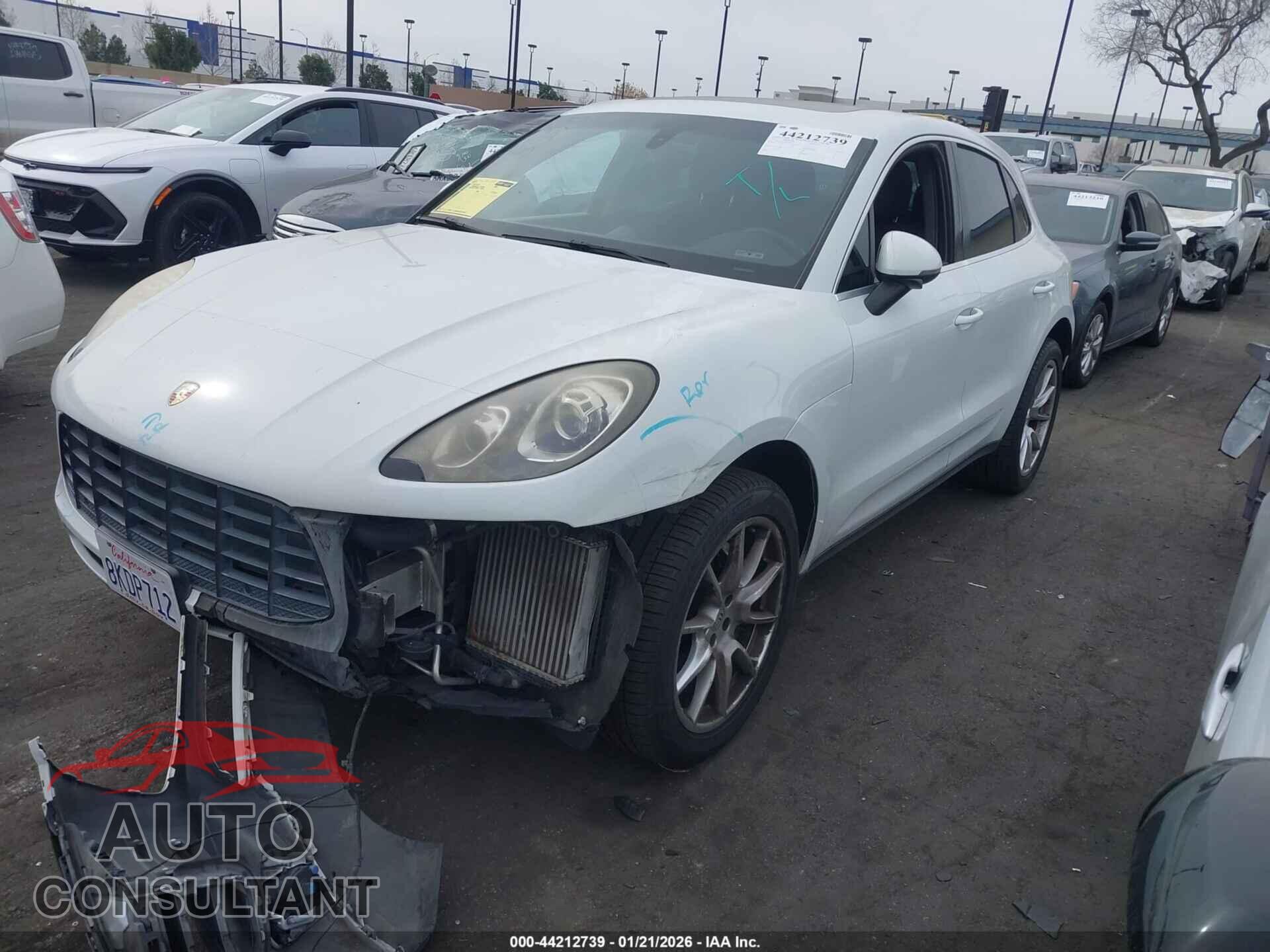 PORSCHE MACAN 2015 - WP1AB2A52FLB64487