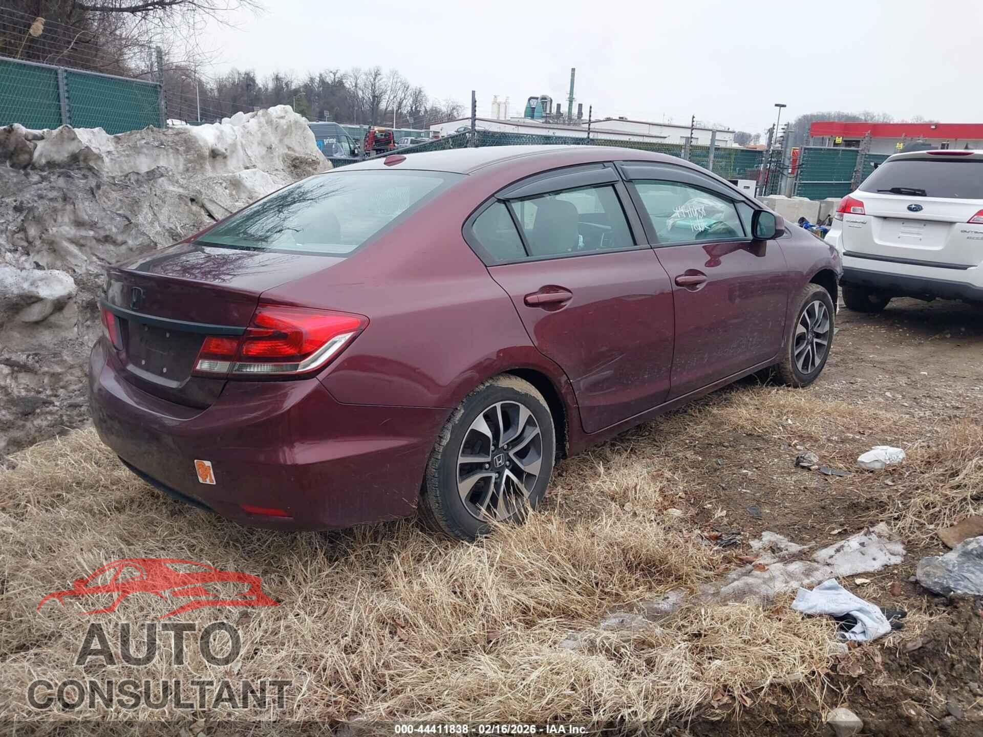 HONDA CIVIC 2013 - 19XFB2F87DE093223