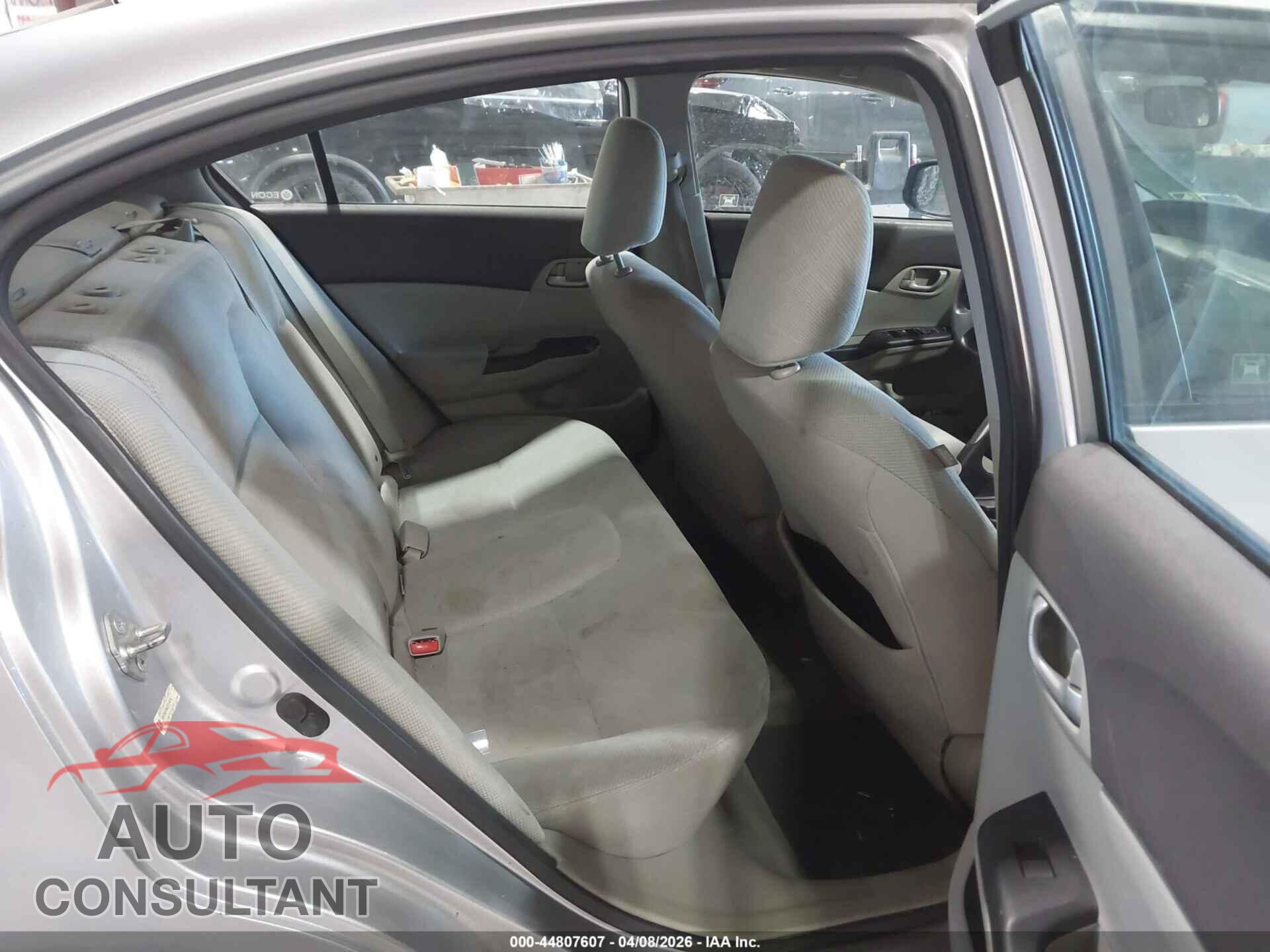 HONDA CIVIC 2012 - 19XFB2F56CE313018