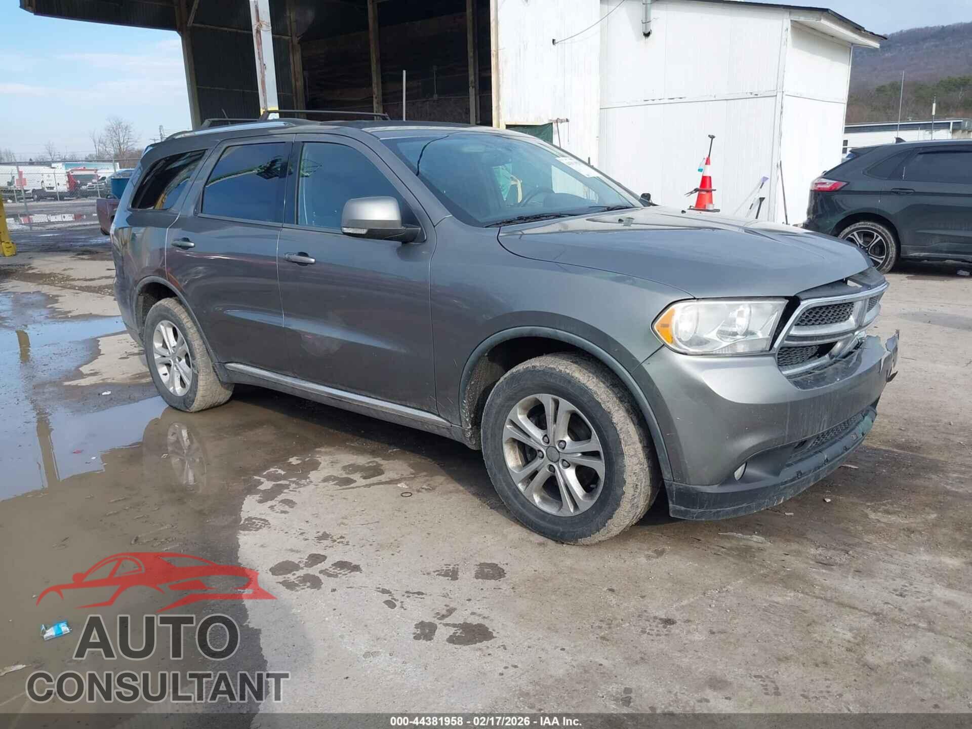 DODGE DURANGO 2012 - 1C4RDJDGXCC110789