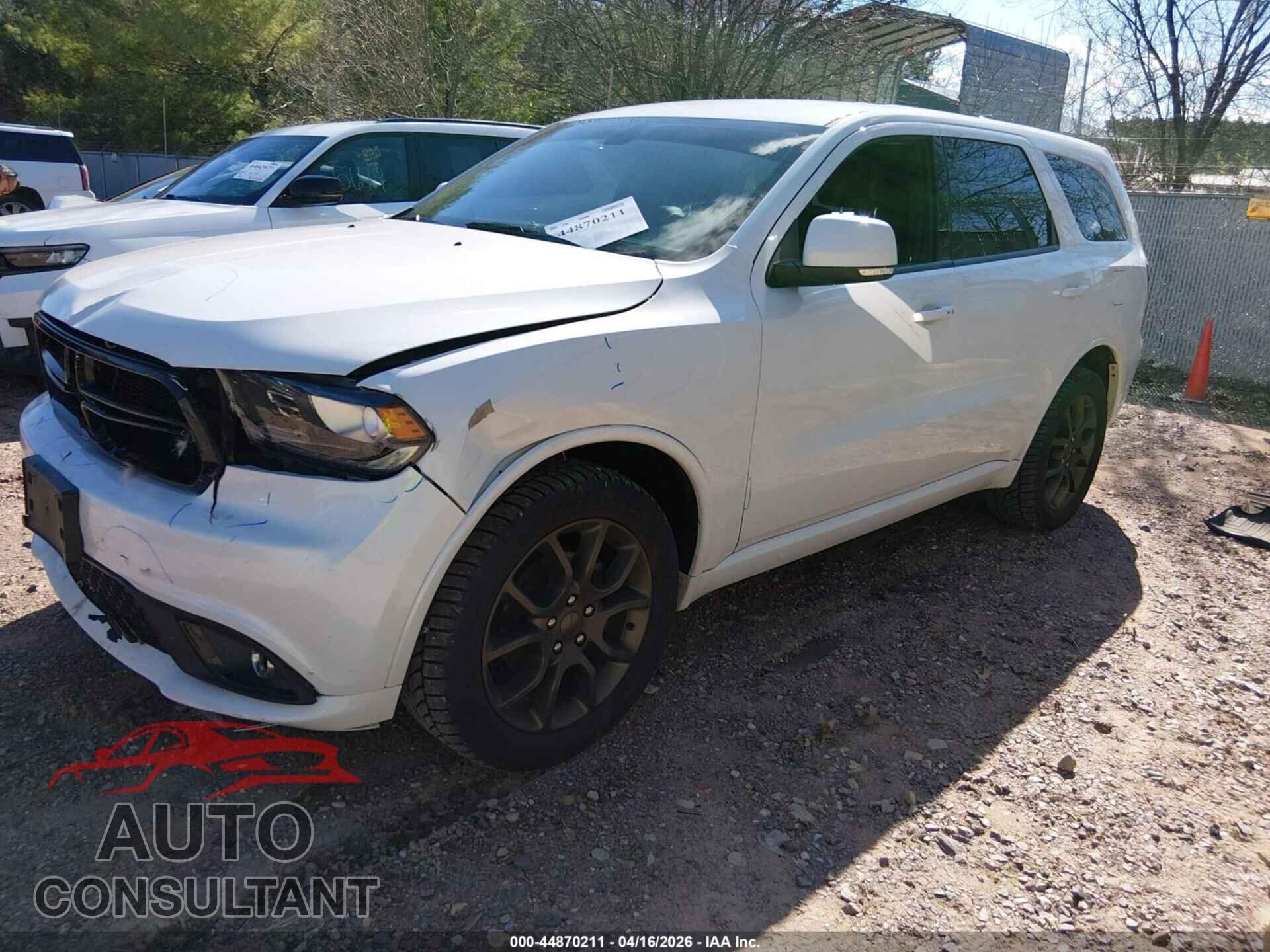 DODGE DURANGO 2017 - 1C4RDJDG9HC908045