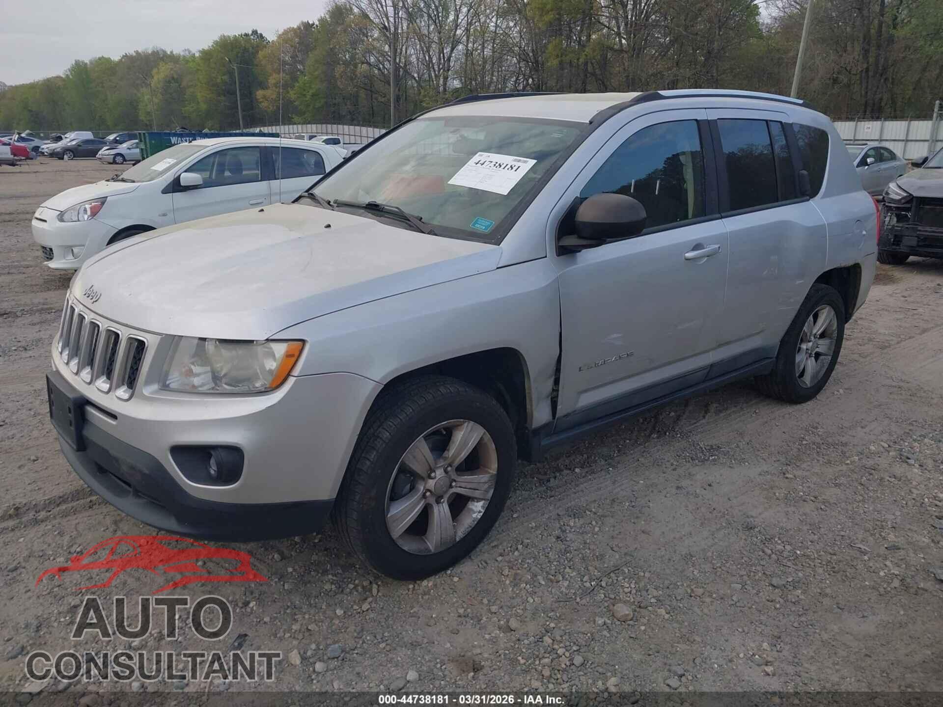 JEEP COMPASS 2011 - 1J4NF1FB2BD280173