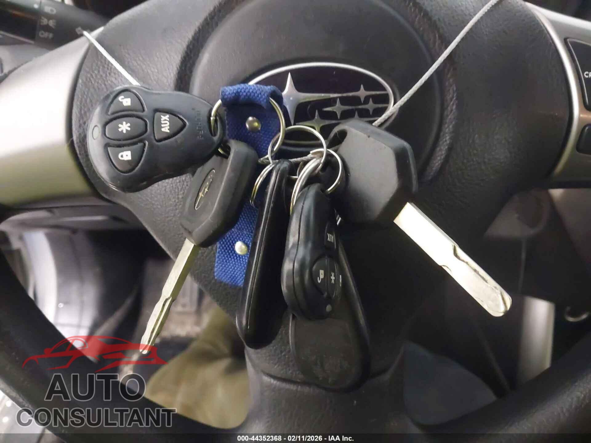 SUBARU FORESTER 2012 - JF2SHABC4CH449316