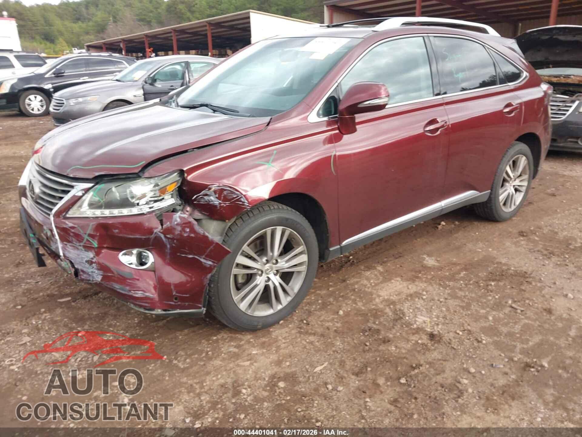 LEXUS RX 350 2015 - 2T2BK1BA8FC273891