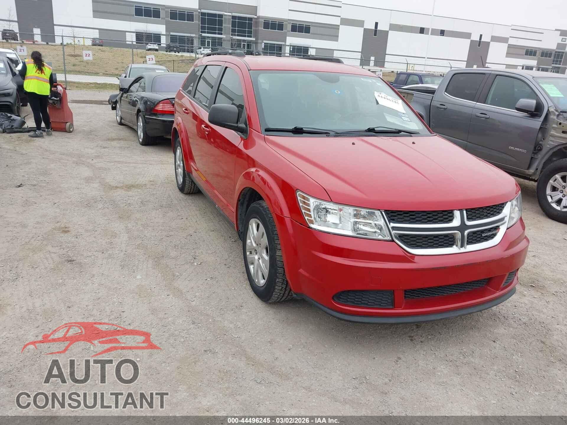 DODGE JOURNEY 2017 - 3C4PDCAB8HT558701
