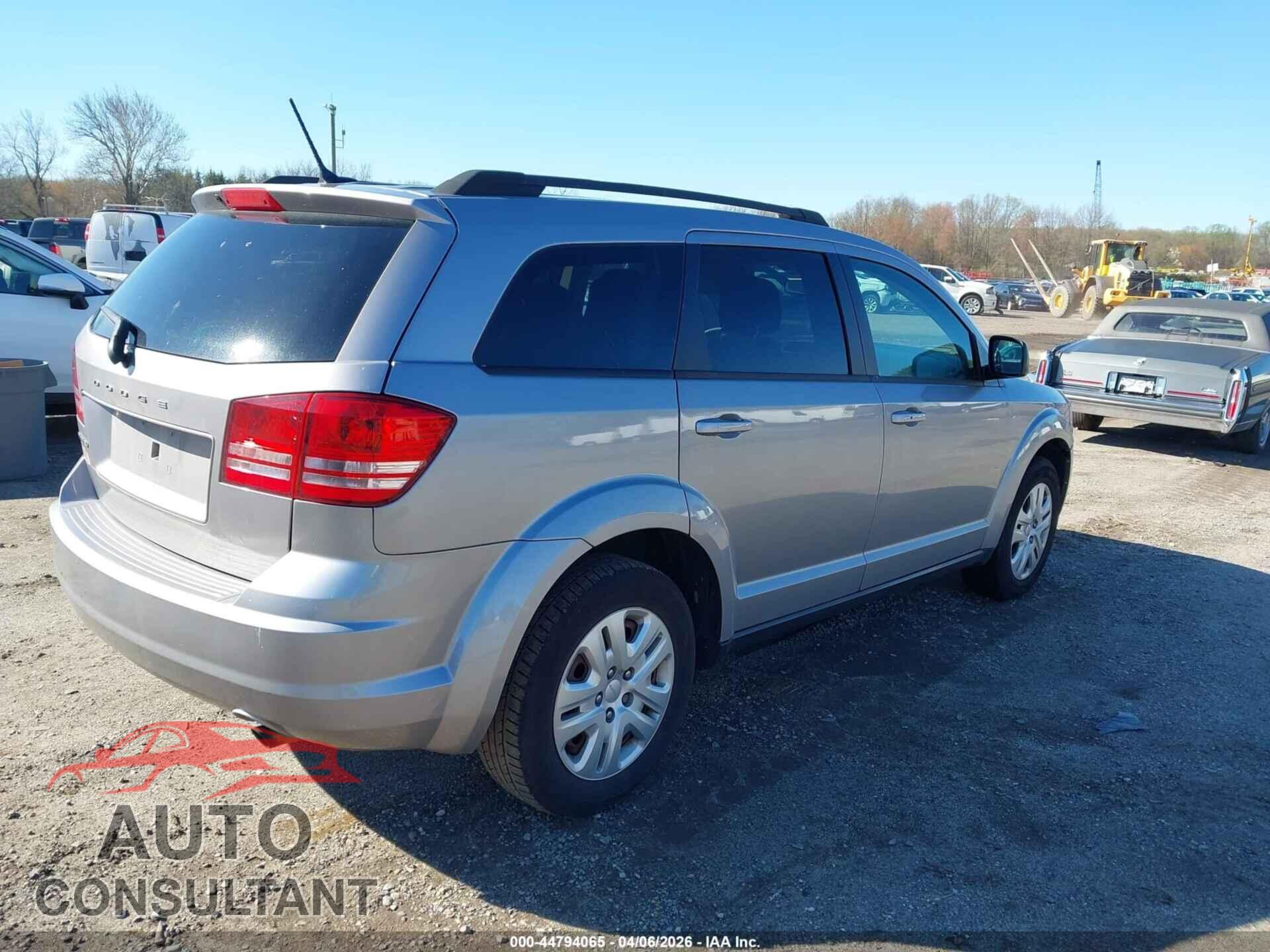 DODGE JOURNEY 2017 - 3C4PDCAB6HT545607