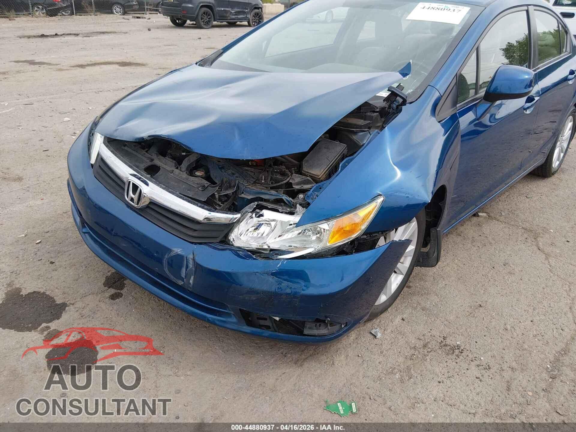 HONDA CIVIC 2012 - 2HGFB2F83CH534334