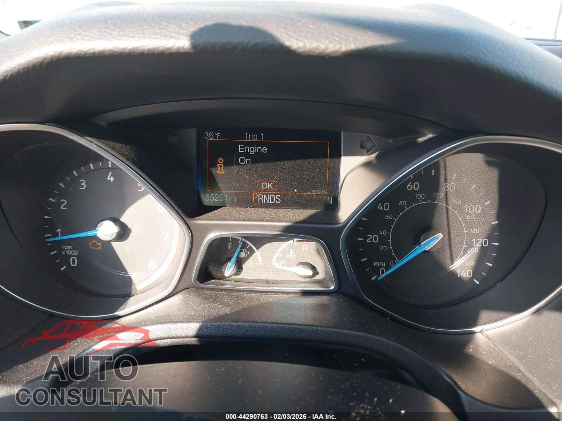 FORD FOCUS 2017 - 1FADP3J24HL287731