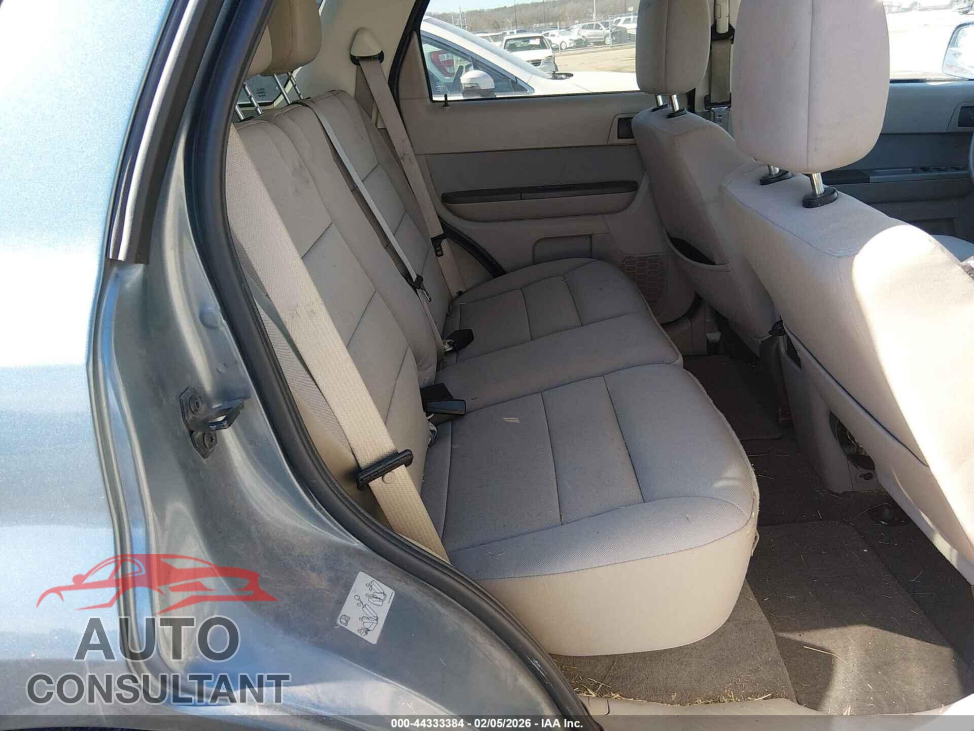 FORD ESCAPE 2011 - 1FMCU0D77BKB89189