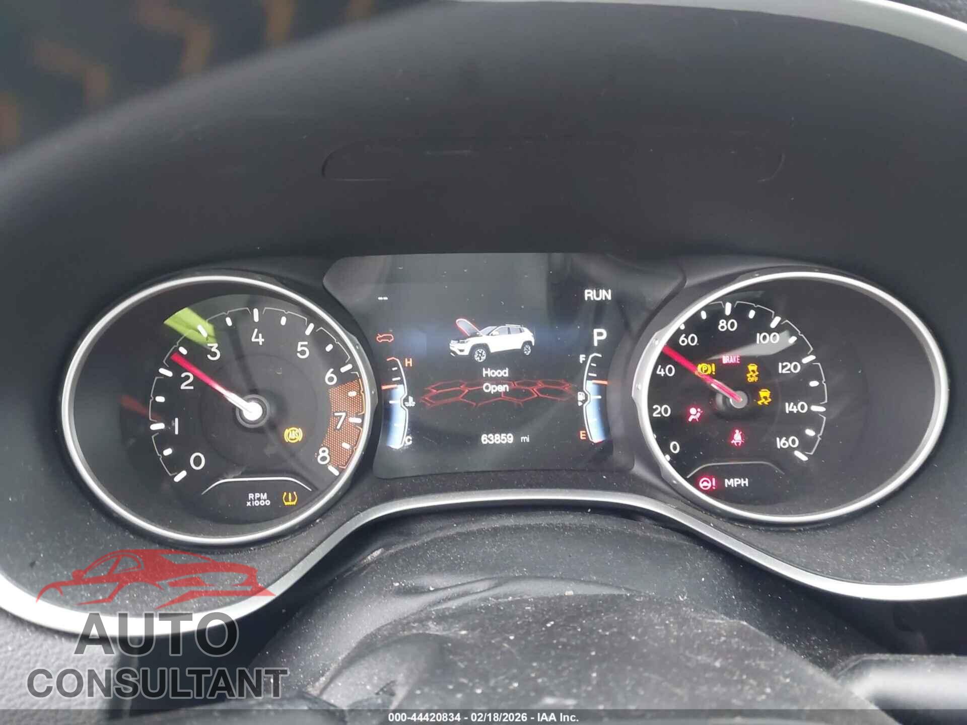 JEEP COMPASS 2019 - 3C4NJDCB1KT678530