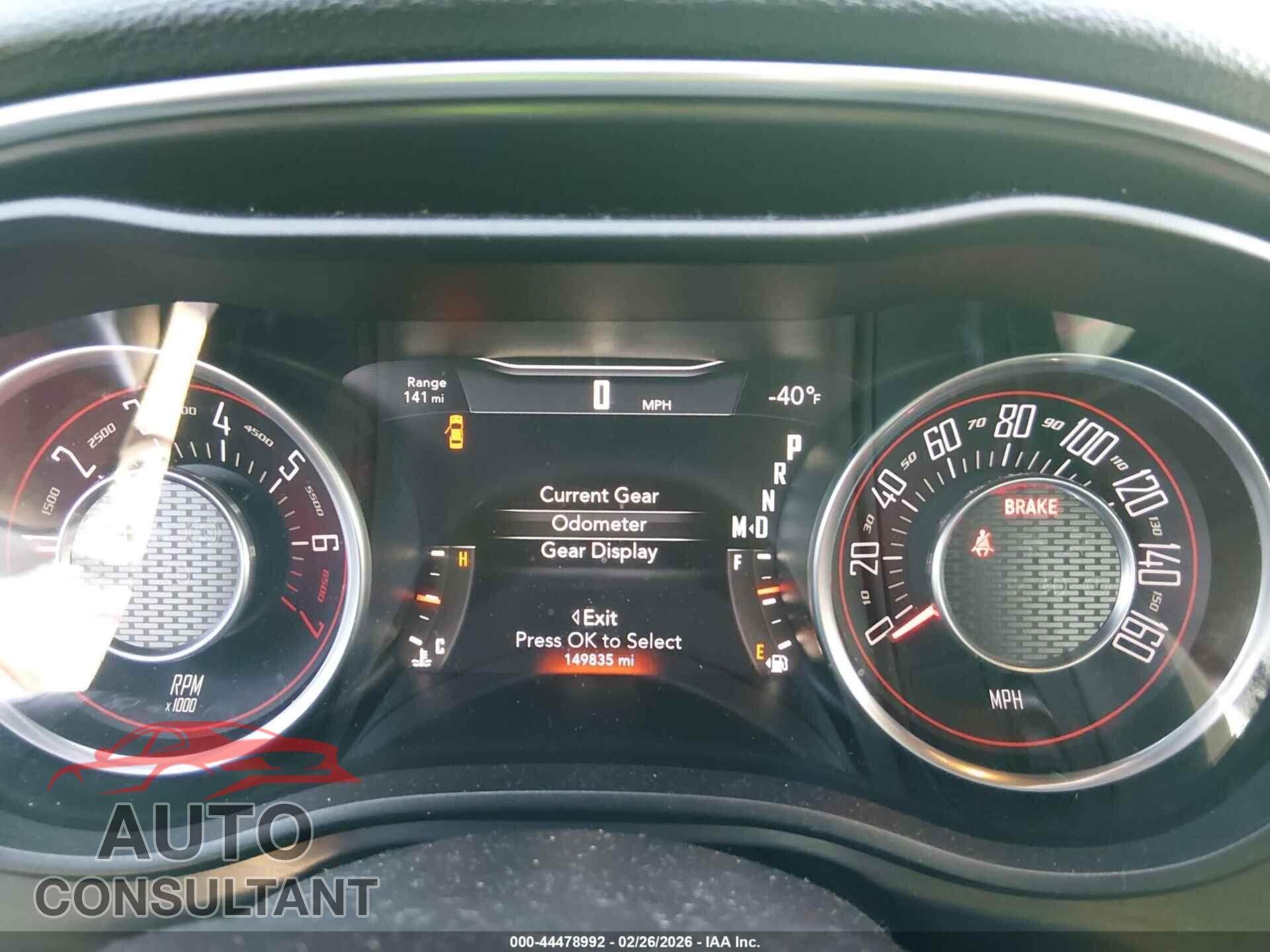 DODGE CHALLENGER 2015 - 2C3CDZAG4FH711498