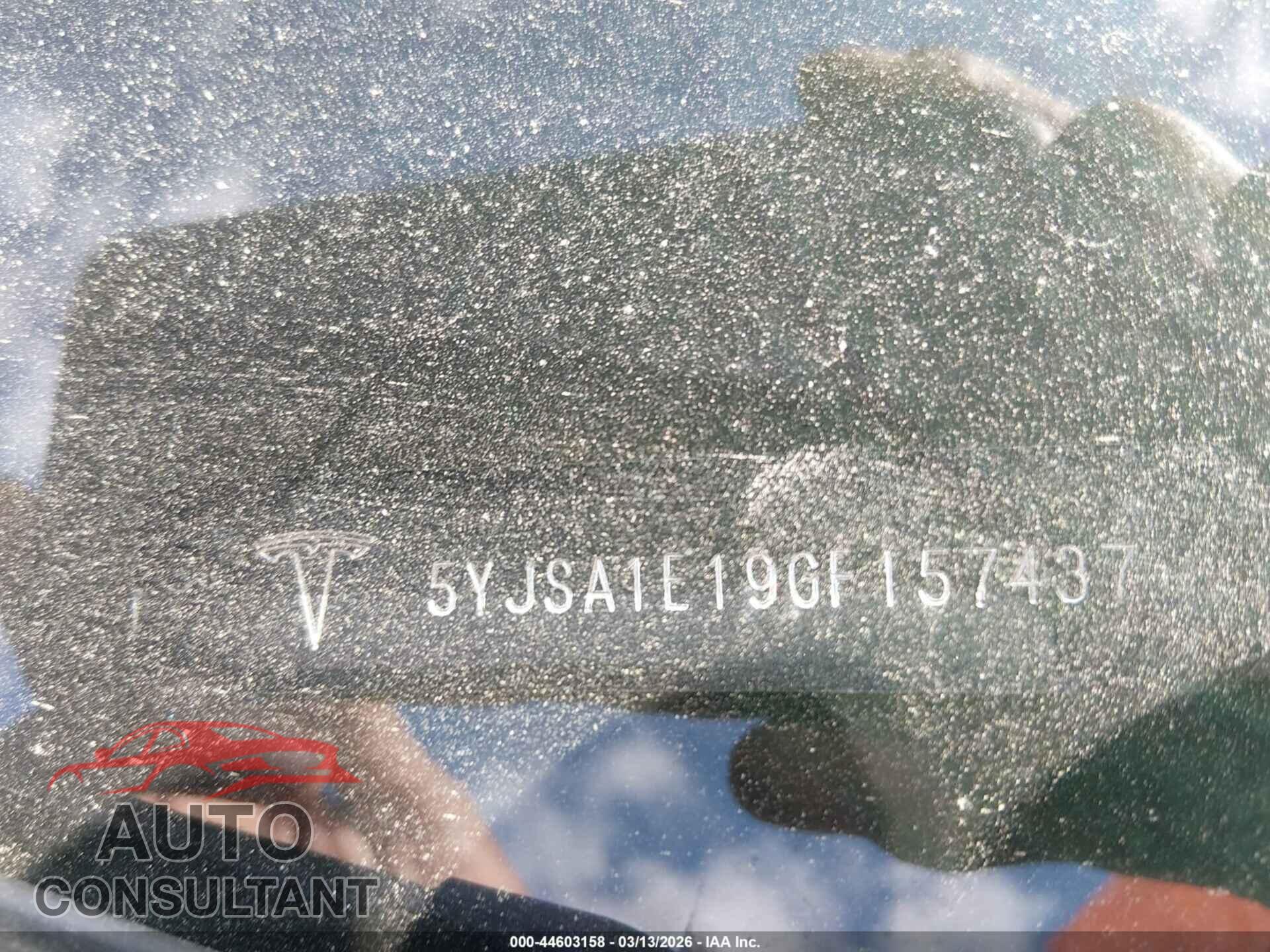 TESLA MODEL S 2016 - 5YJSA1E19GF157437