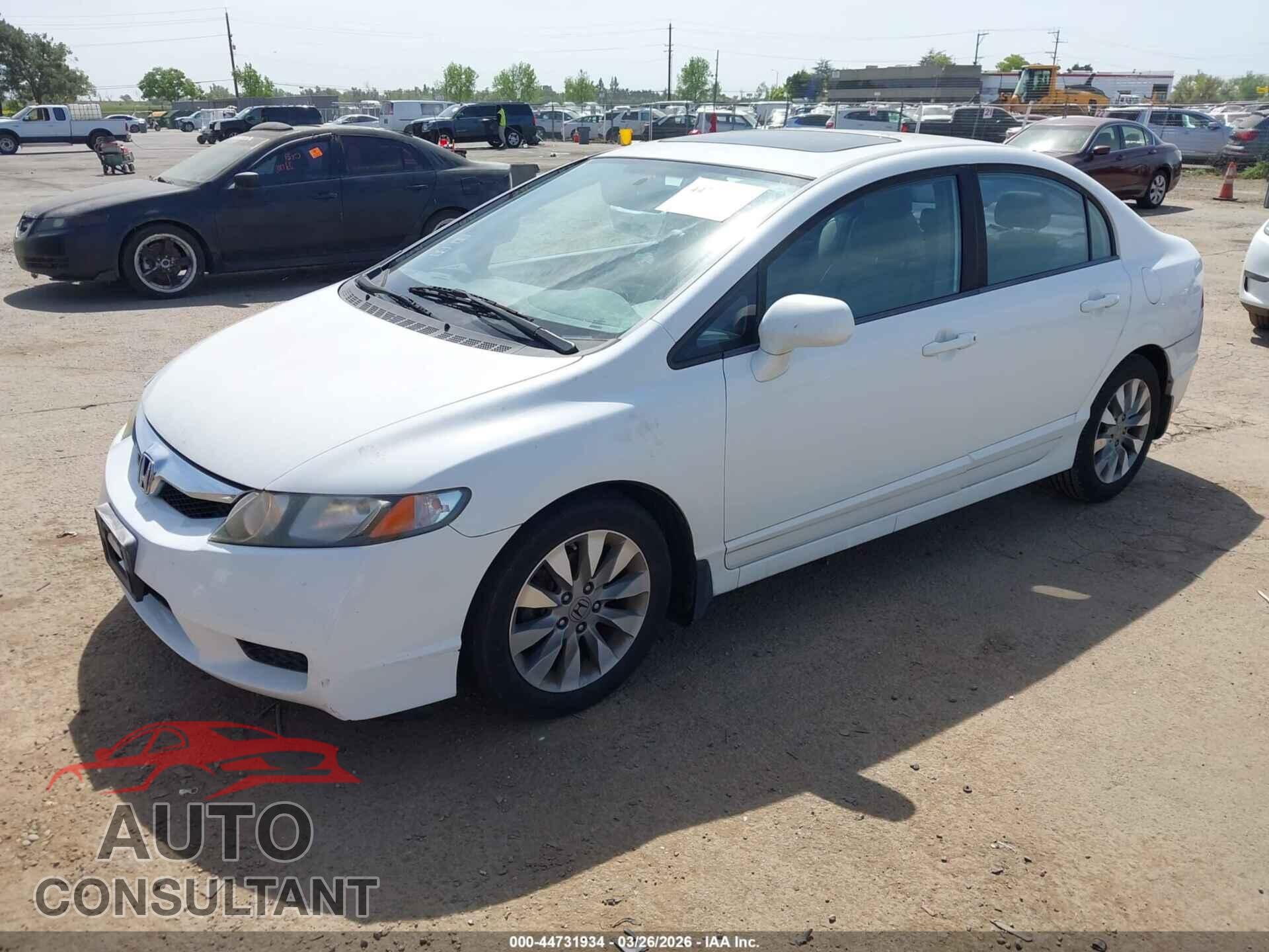 HONDA CIVIC 2010 - 19XFA1F9XAE063604