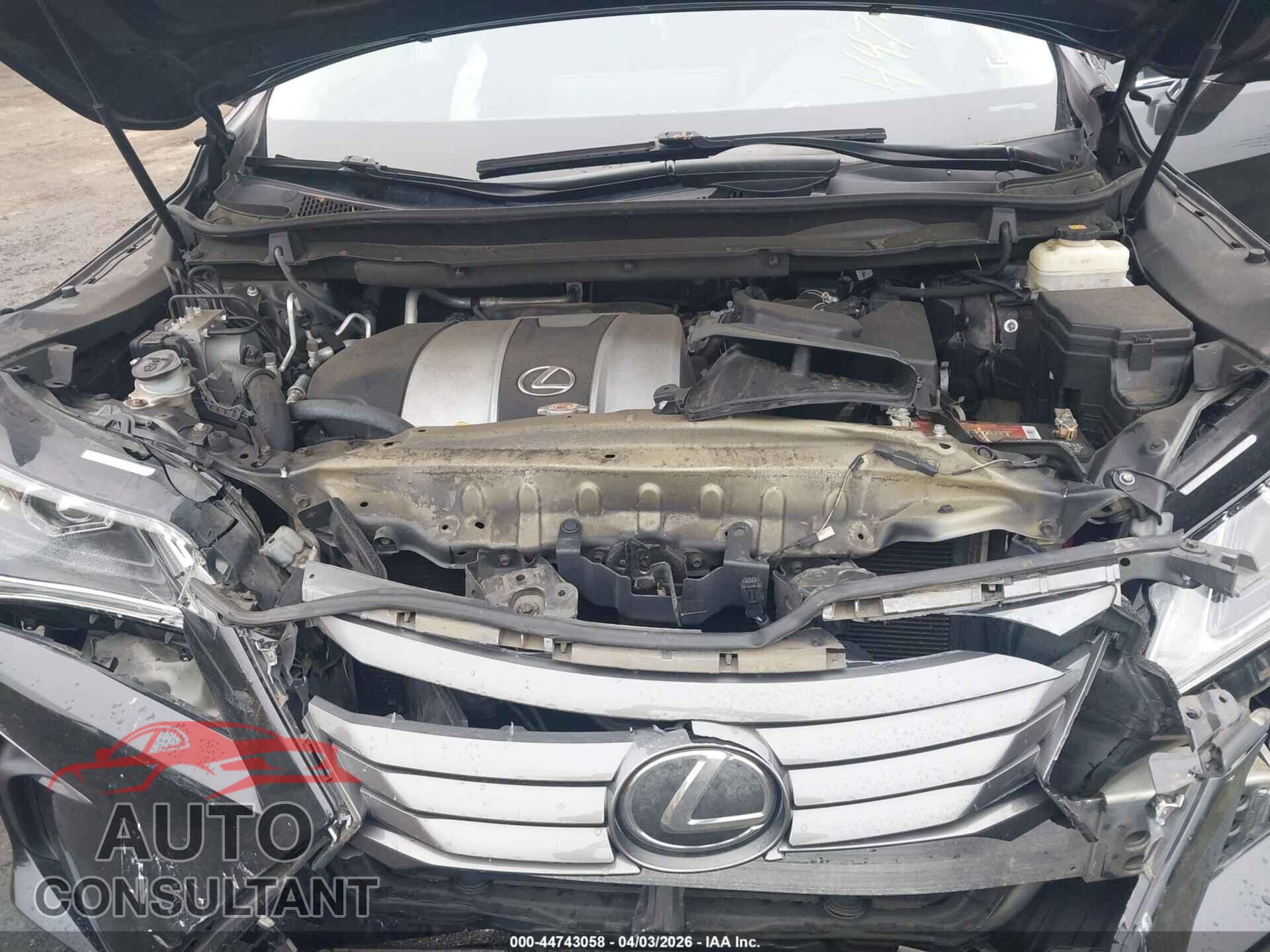 LEXUS RX 350 2017 - 2T2BZMCA4HC119161