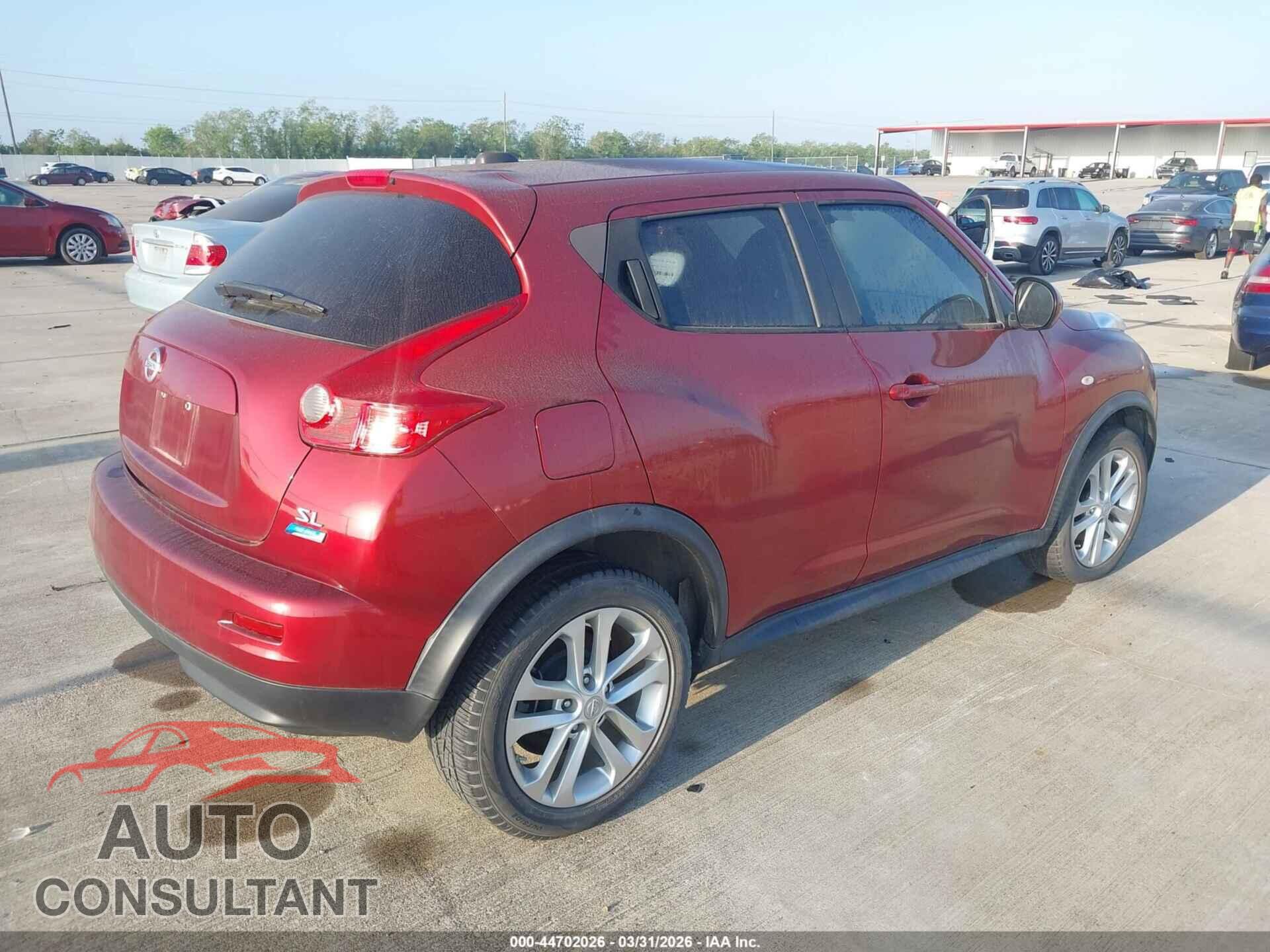 NISSAN JUKE 2012 - JN8AF5MR6CT100345
