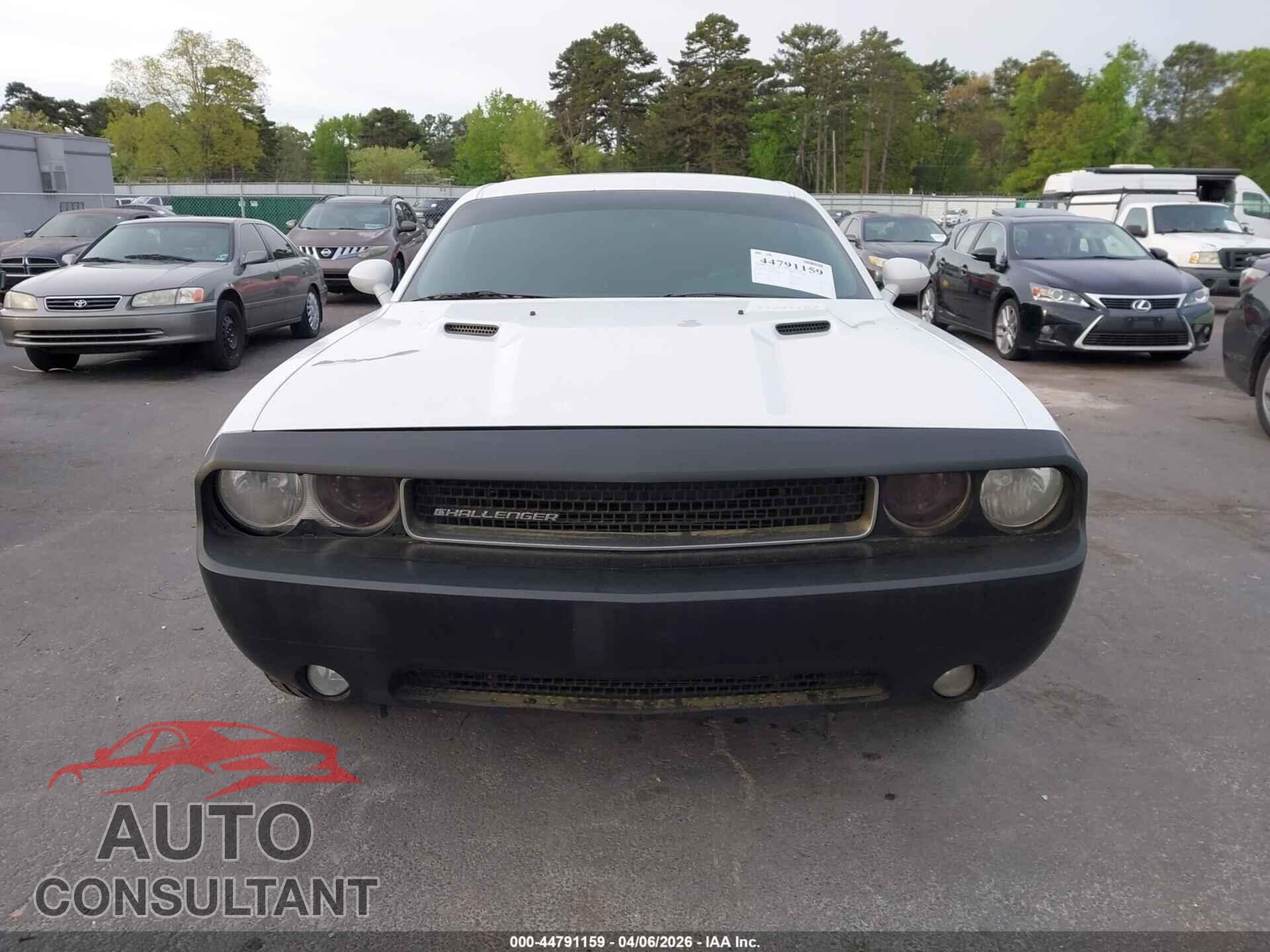 DODGE CHALLENGER 2012 - 2C3CDYAG9CH137499