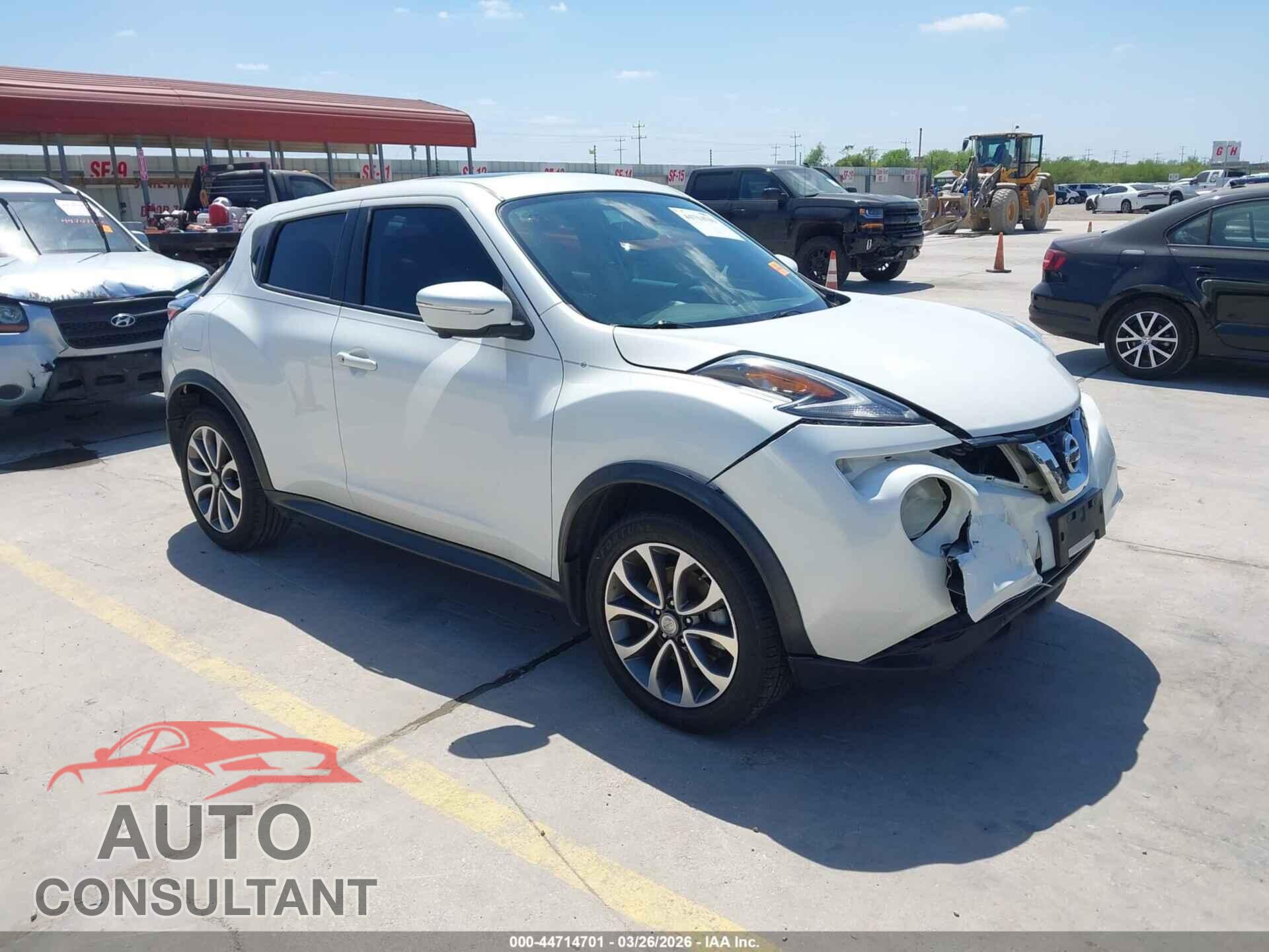 NISSAN JUKE 2017 - JN8AF5MR1HT703680