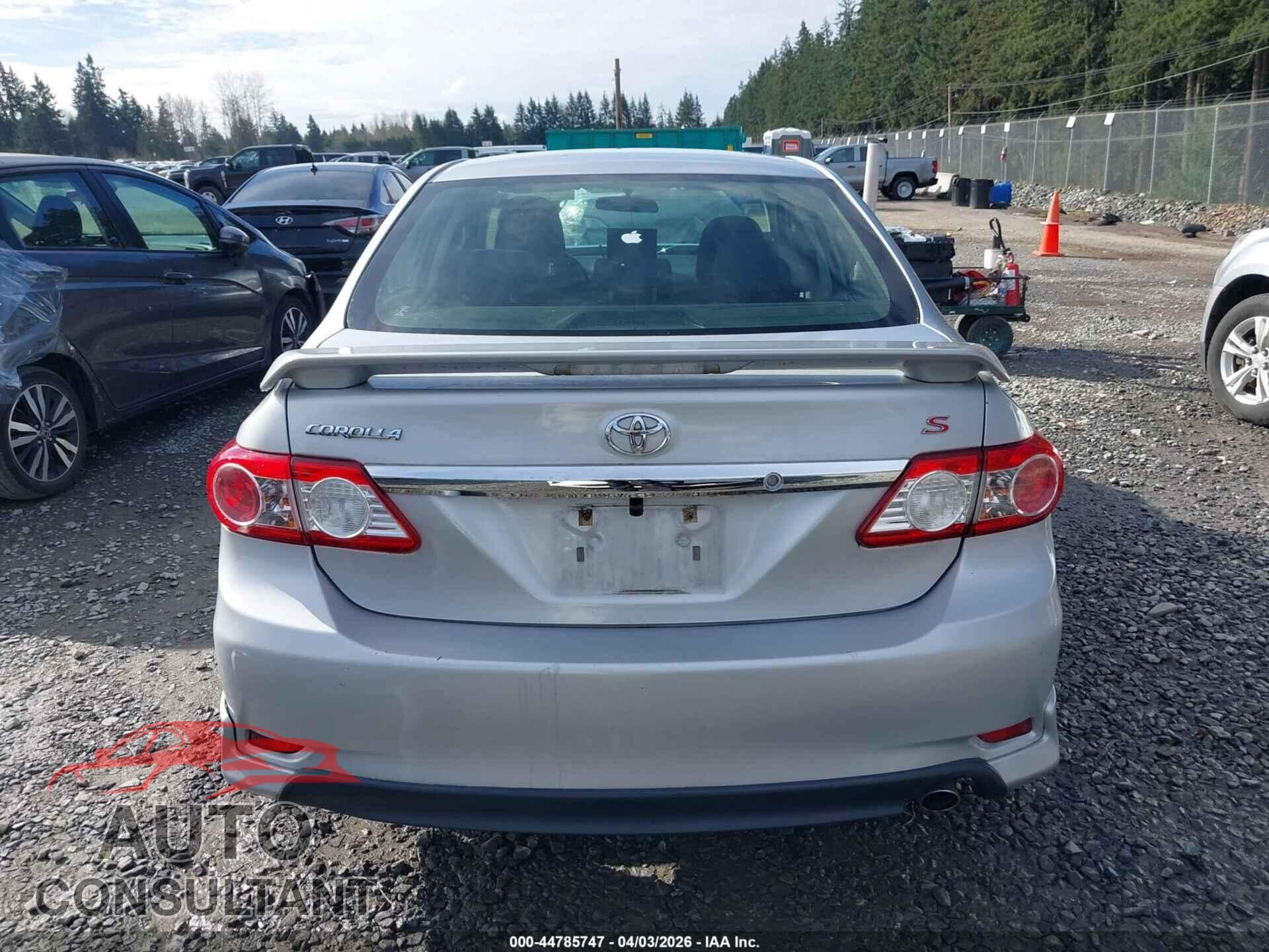 TOYOTA COROLLA 2012 - 2T1BU4EEXCC911245