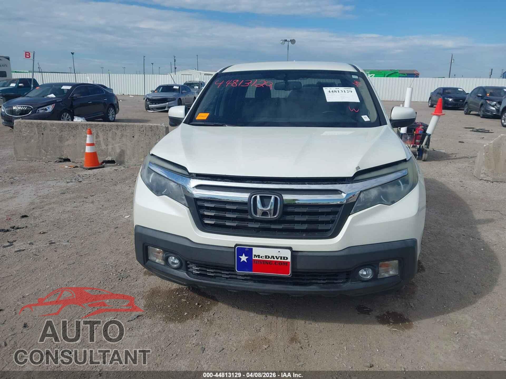 HONDA RIDGELINE 2017 - 5FPYK3F69HB030502