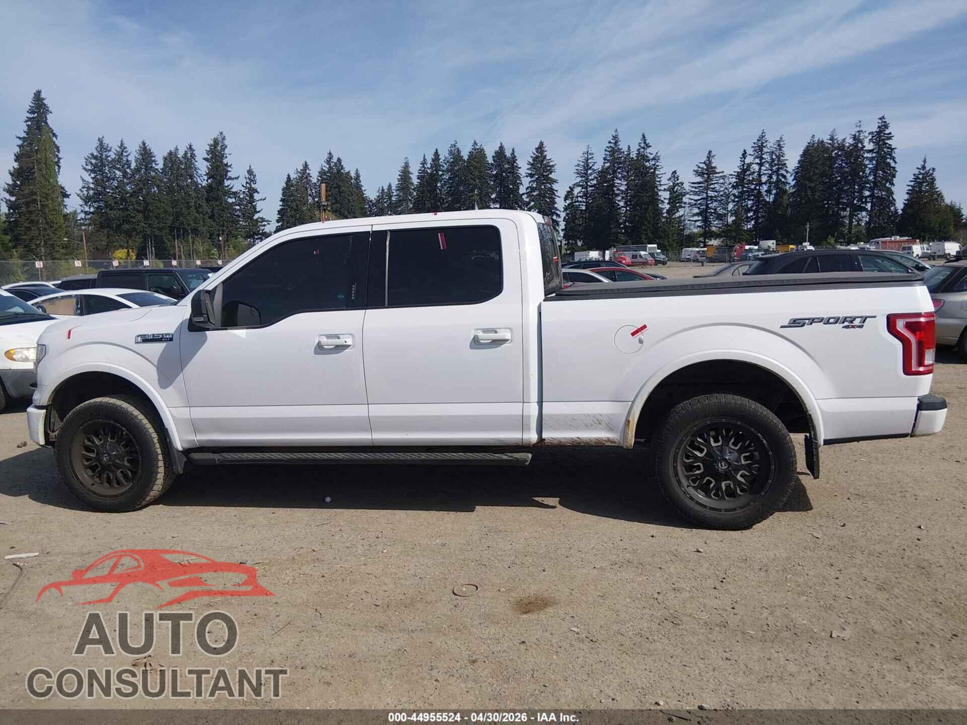 FORD F-150 2016 - 1FTFW1EF2GKF01076