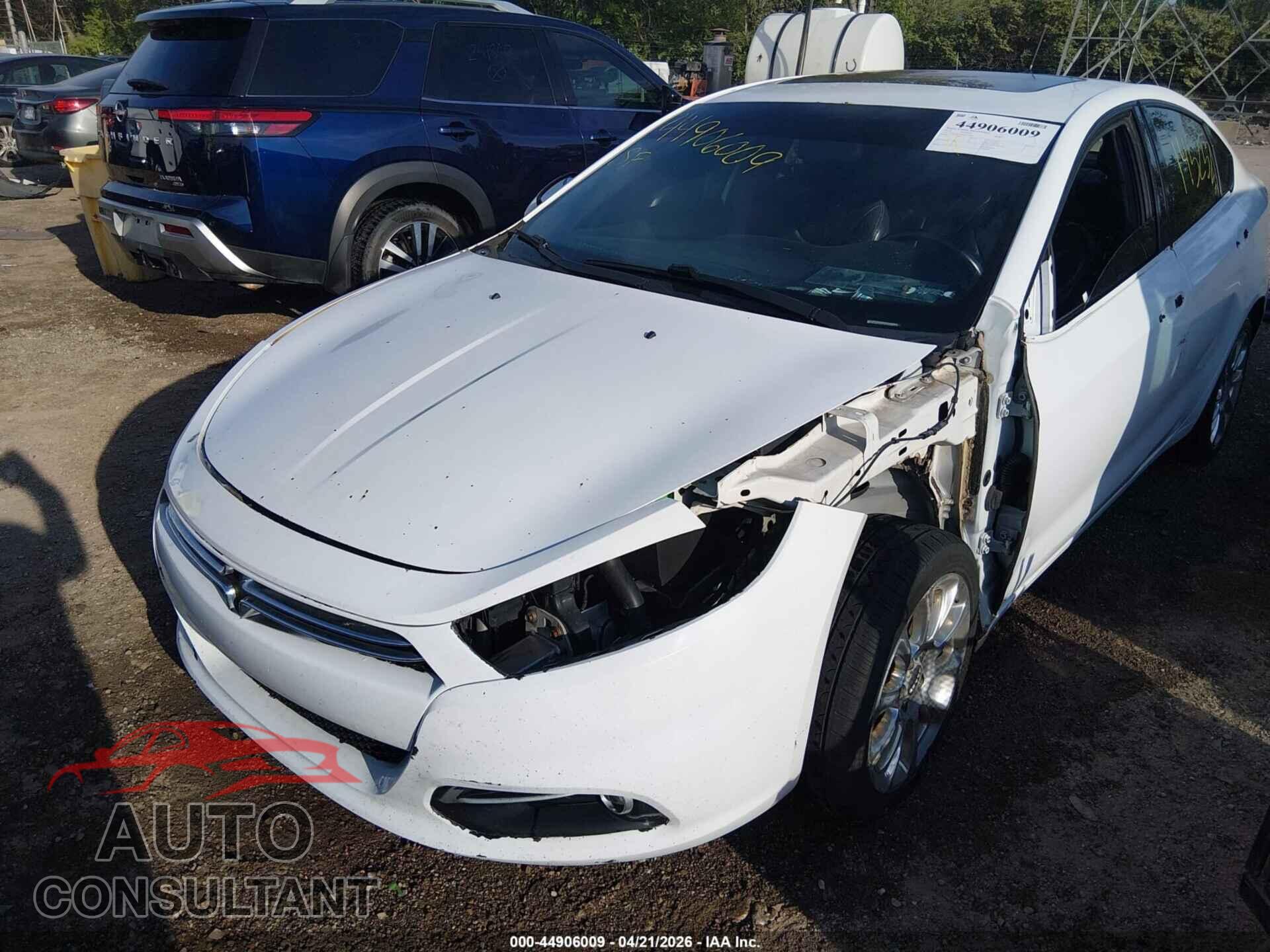 DODGE DART 2013 - 1C3CDFCA2DD314423