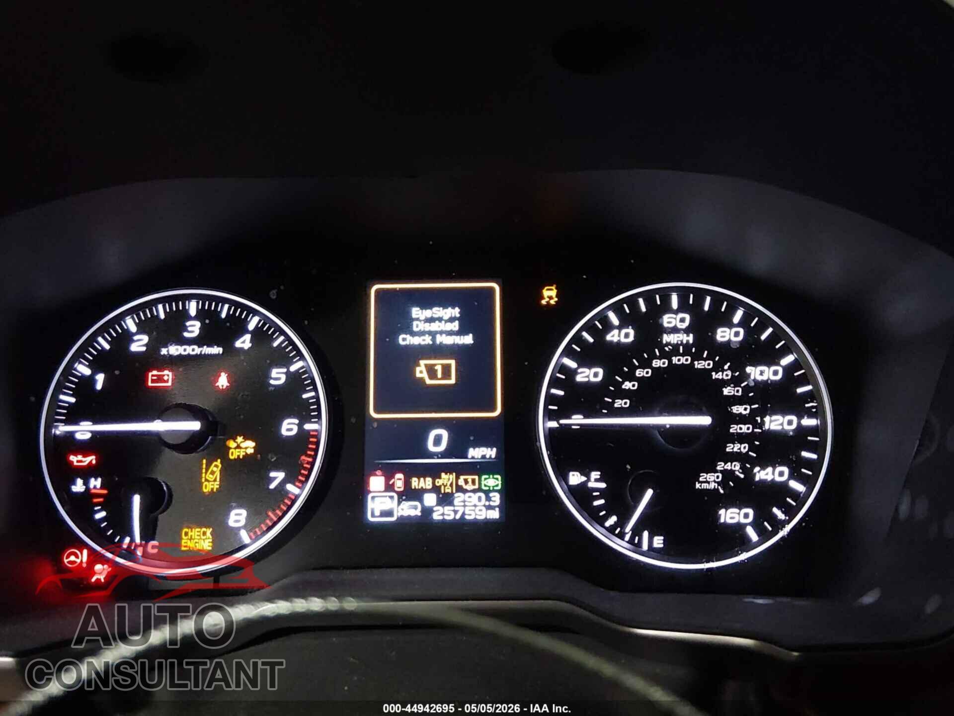 SUBARU OUTBACK 2024 - 4S4BTAPC1R3189478