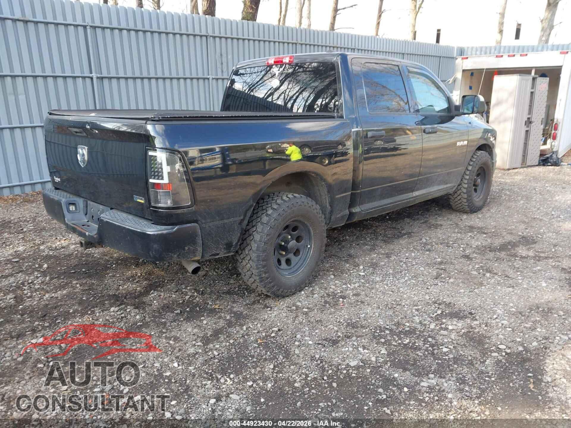 DODGE RAM 1500 2010 - 1D7RB1CP8AS189296
