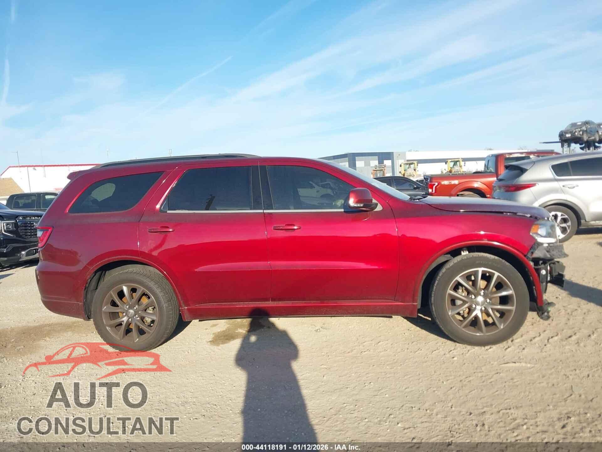 DODGE DURANGO 2018 - 1C4RDHDG6JC255012