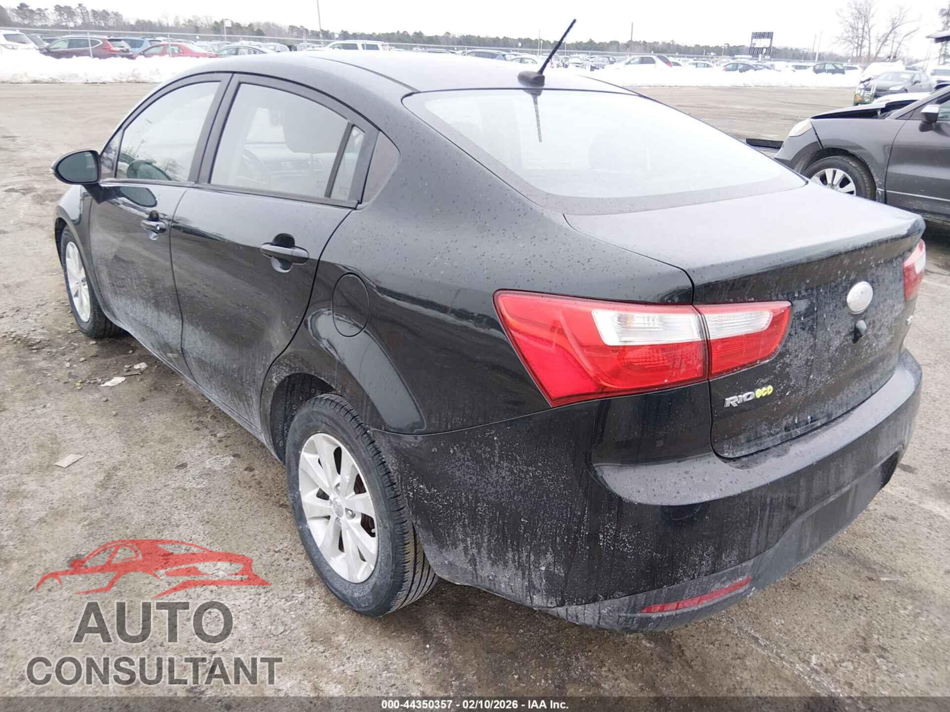 KIA RIO 2014 - KNADN4A31E6356820