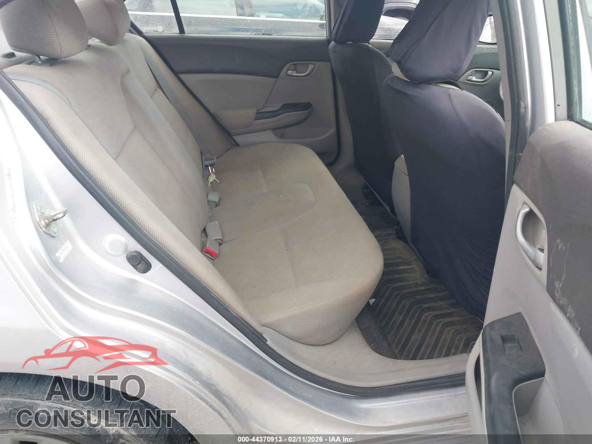 HONDA CIVIC 2012 - 19XFB2E27CE005525