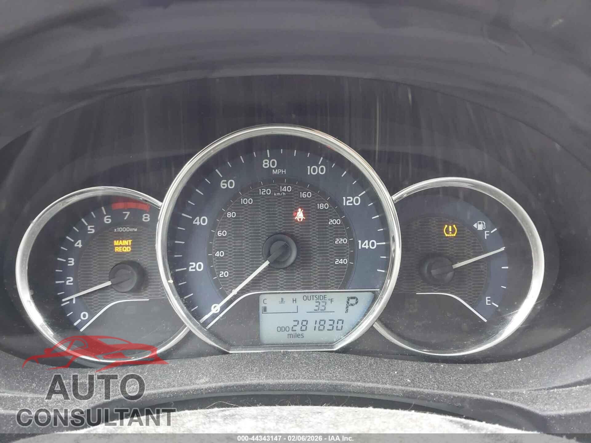 TOYOTA COROLLA 2014 - 2T1BURHE2EC004050