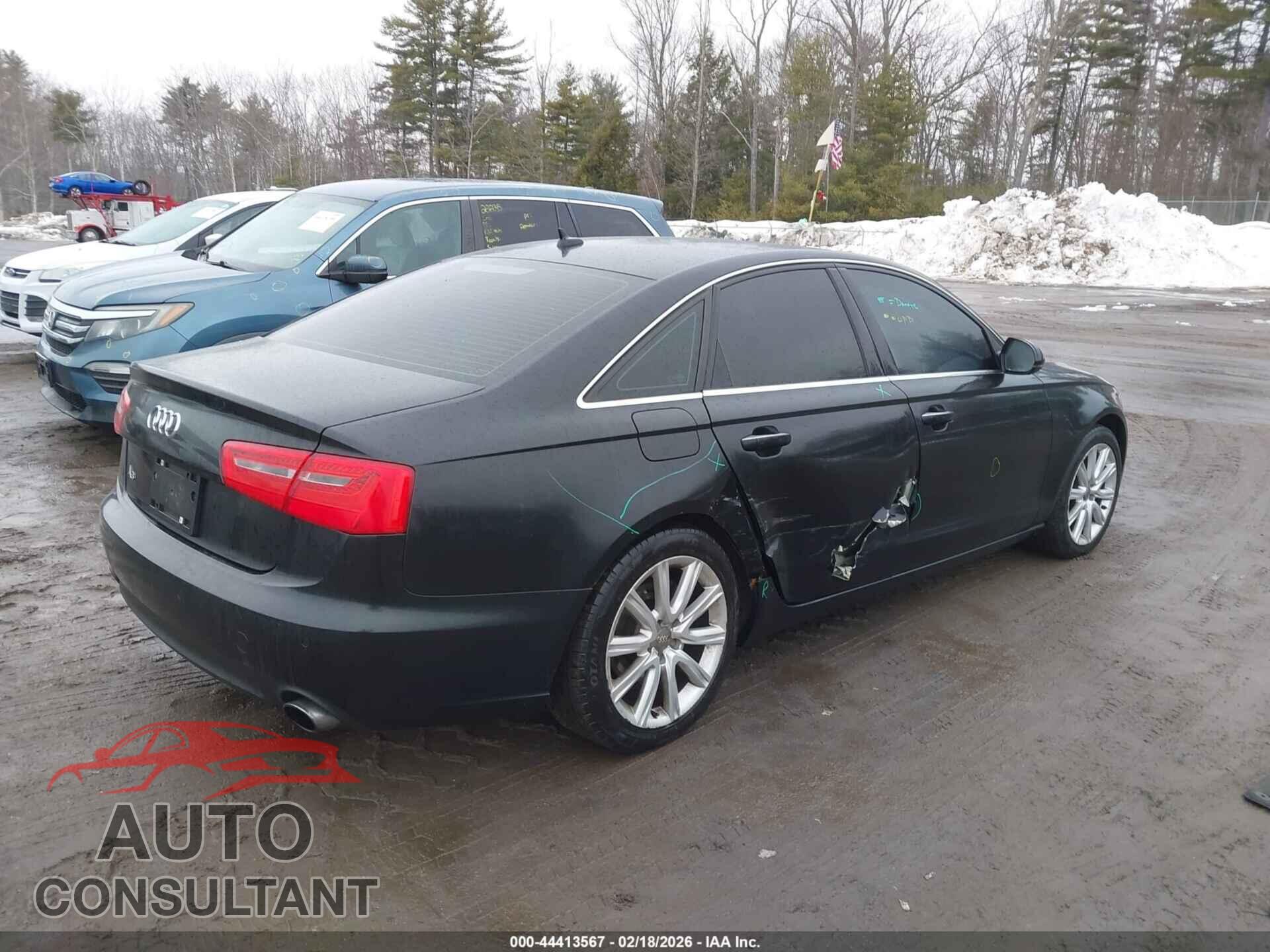 AUDI A6 2013 - WAUGFAFC9DN068811