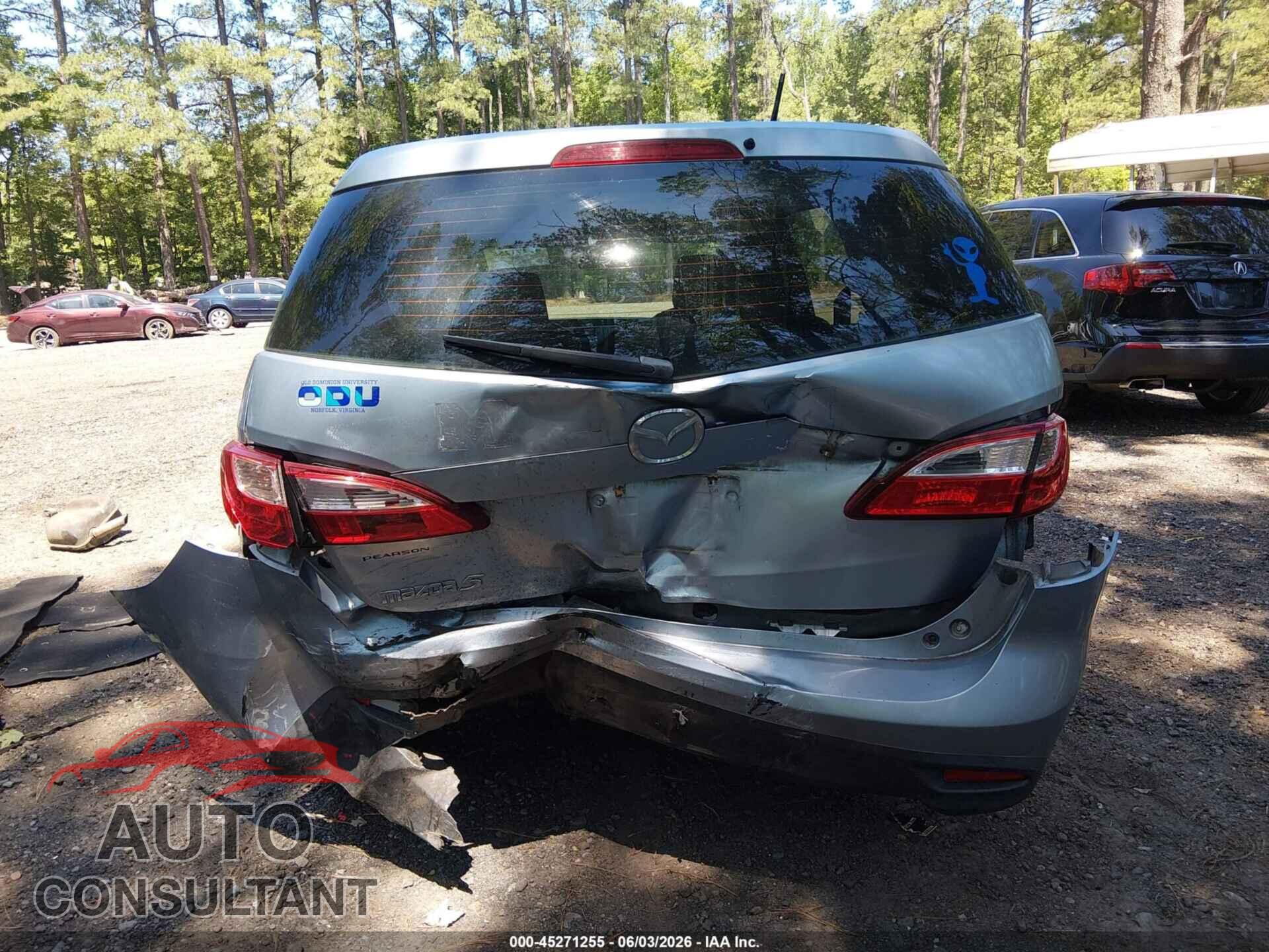 MAZDA MAZDA5 2012 - JM1CW2BLXC0106538
