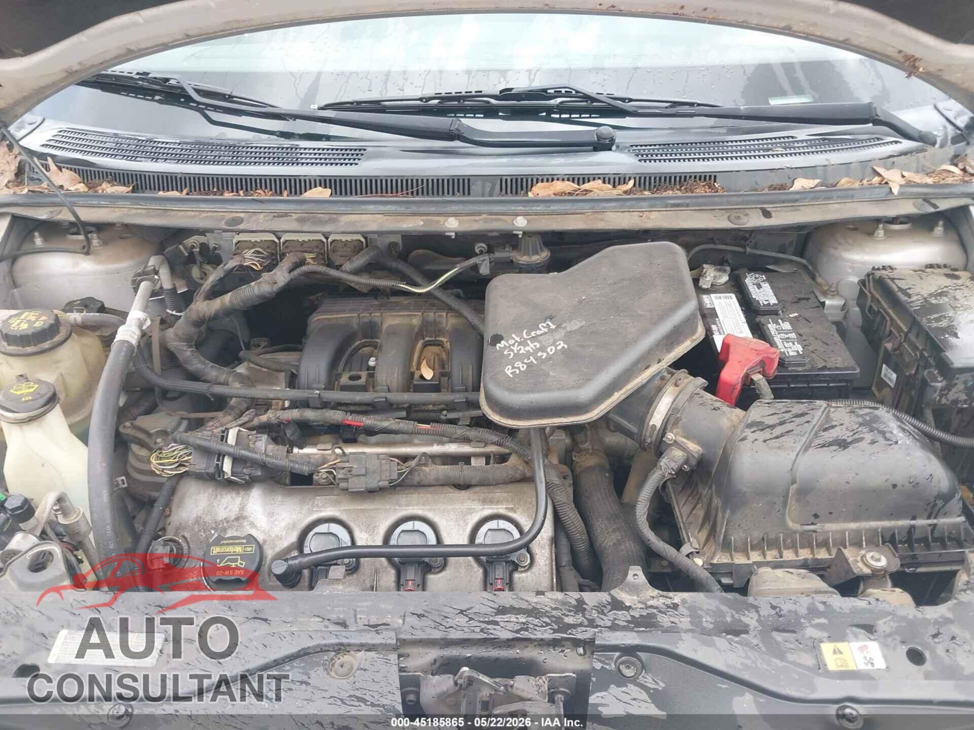 FORD EDGE 2010 - 2FMDK3GC9ABA06095