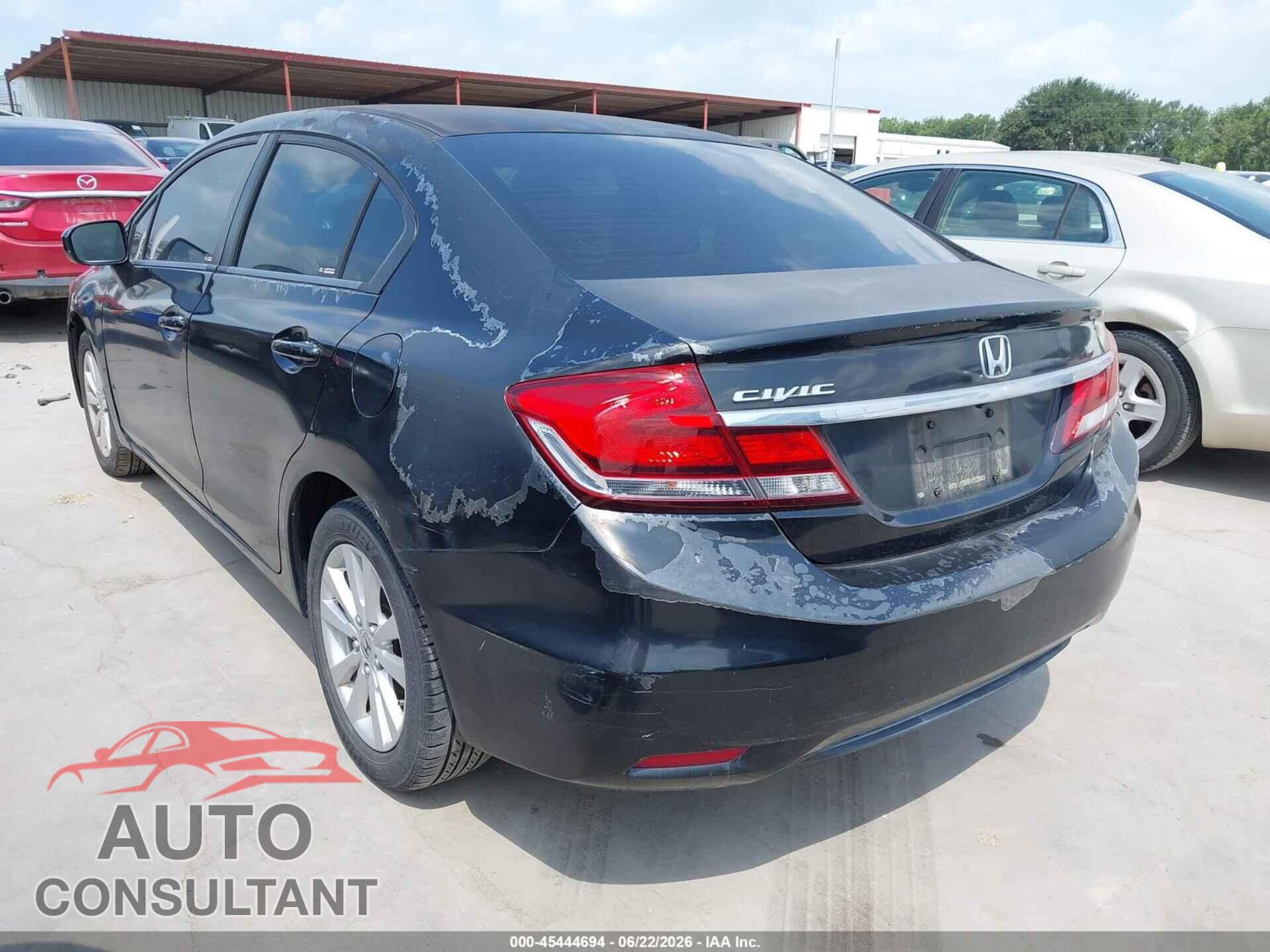 HONDA CIVIC 2014 - 2HGFB2F55EH504194
