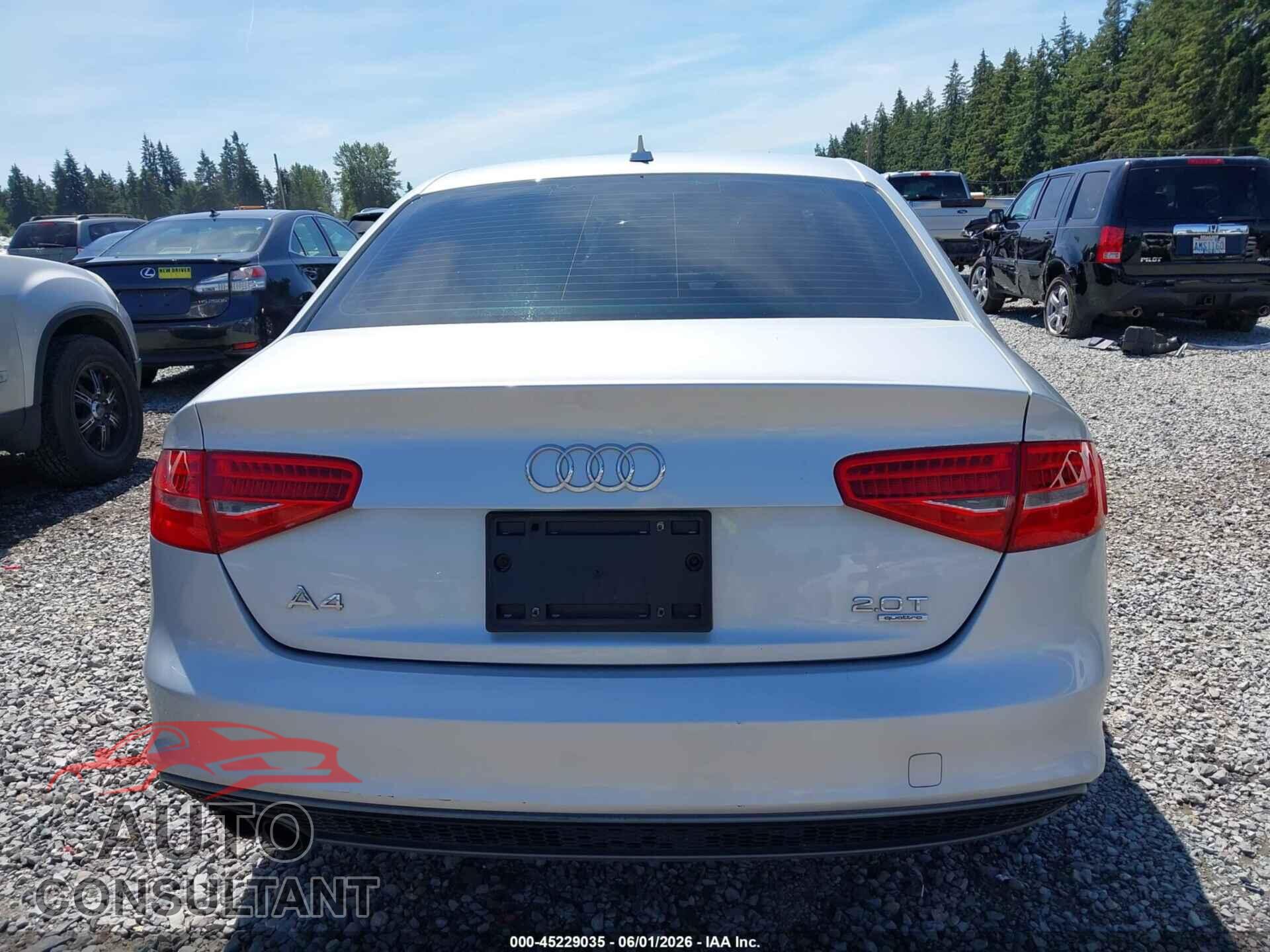 AUDI A4 2014 - WAUFFAFL2EA085308